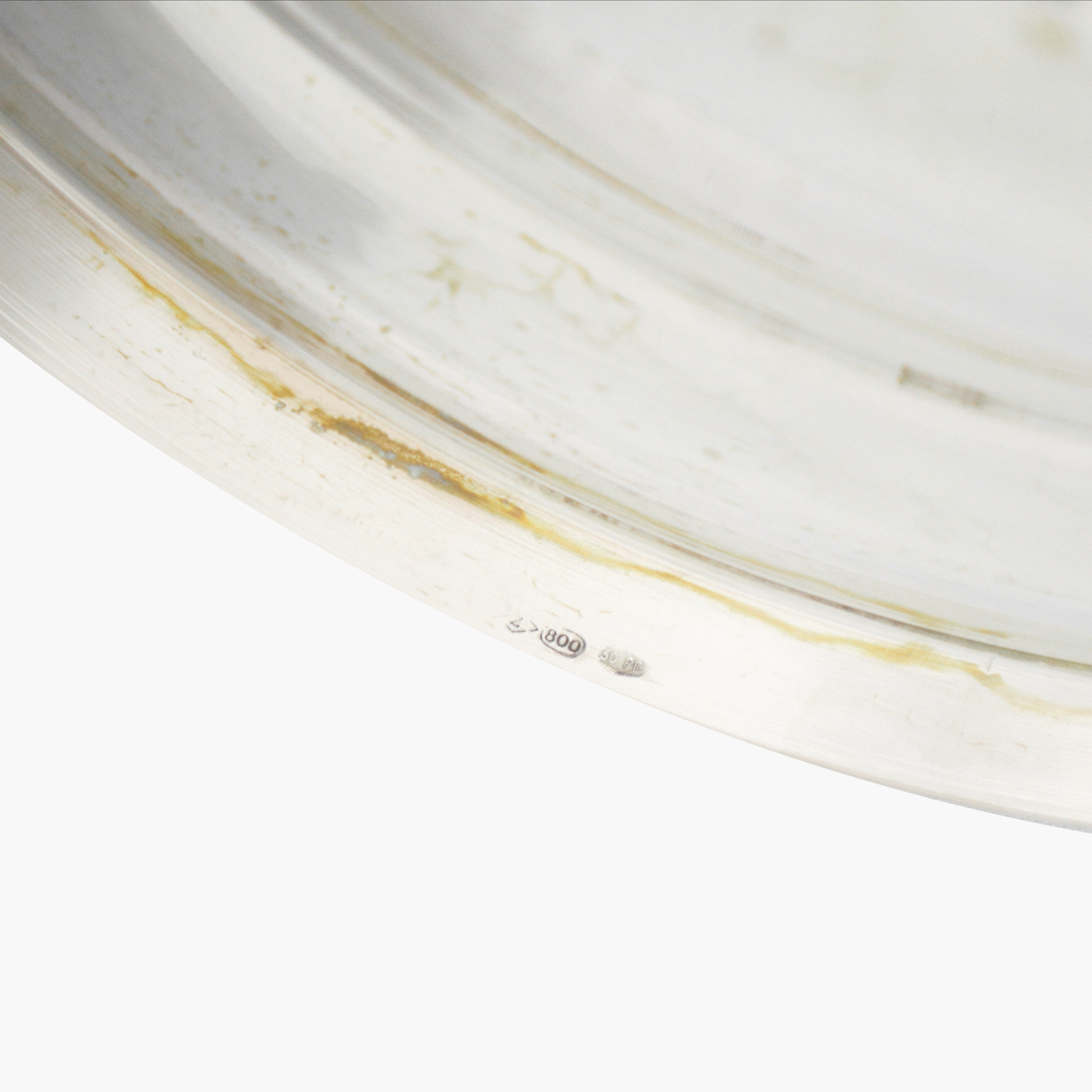 Centrotavola in argento 800