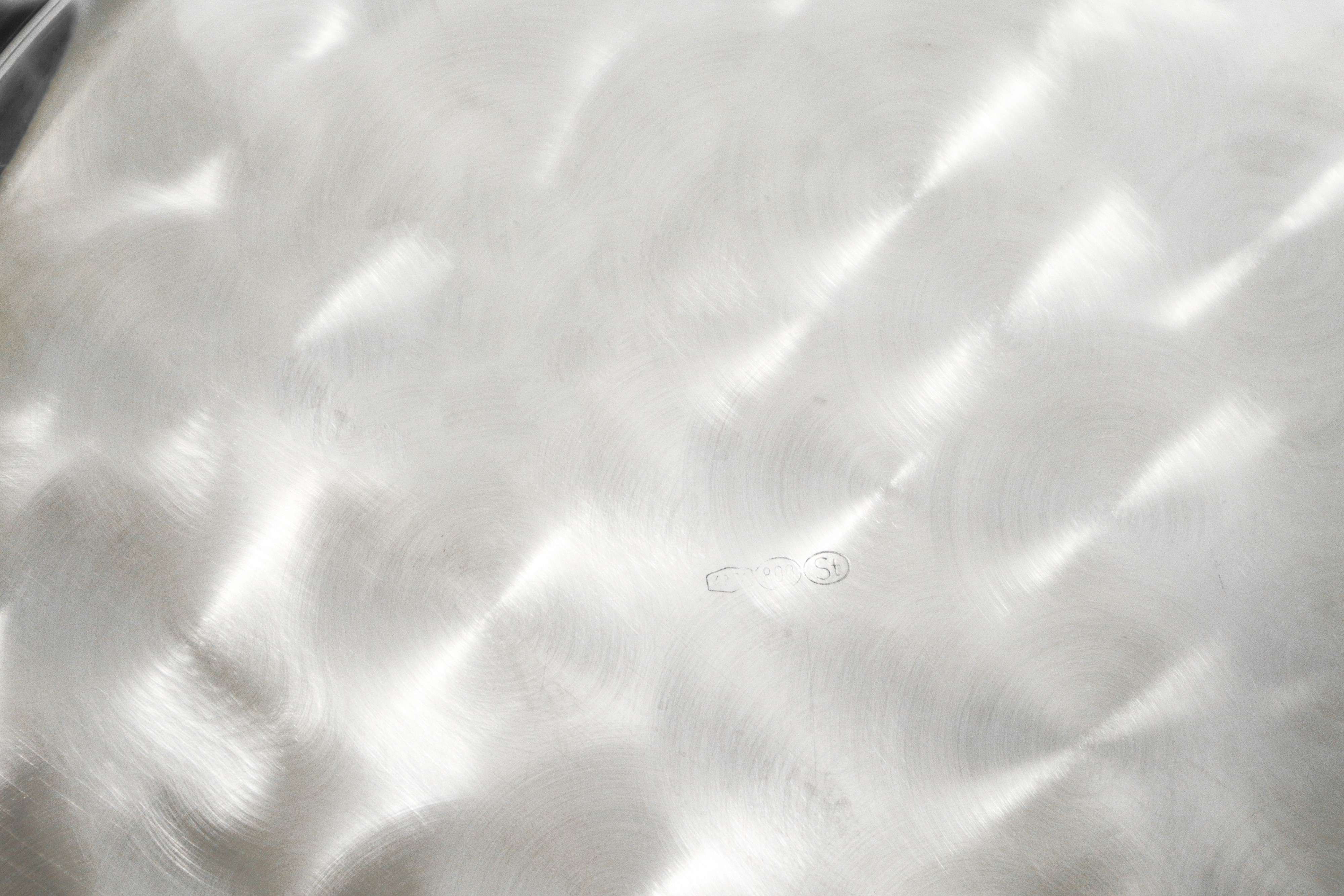 Piatto in argento 800