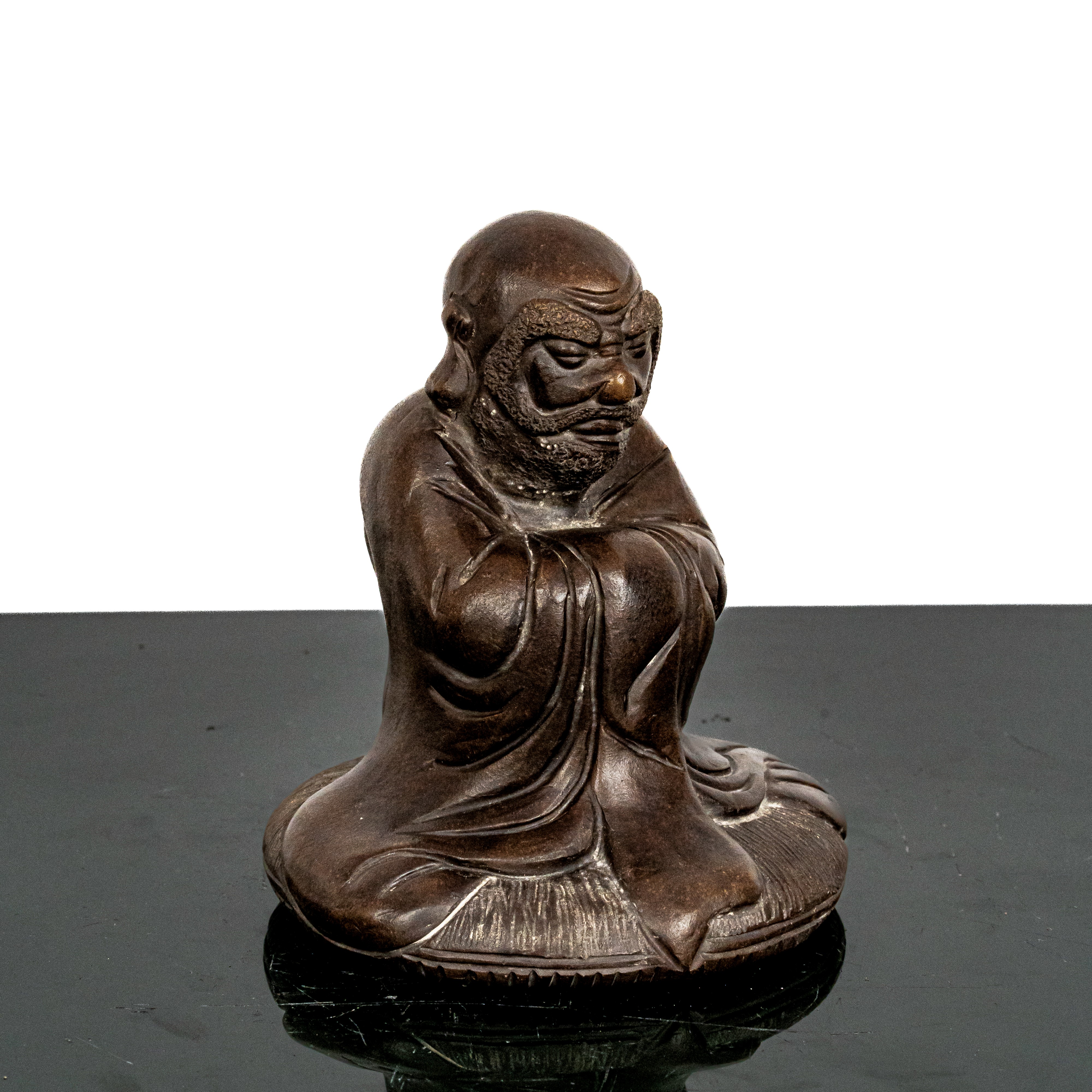 Arhat, Scultura in Metallo