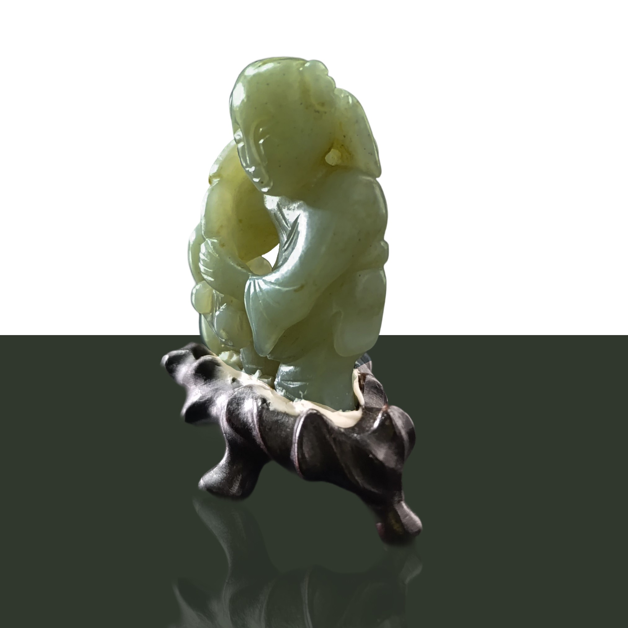 Giovane ragazzo in giada