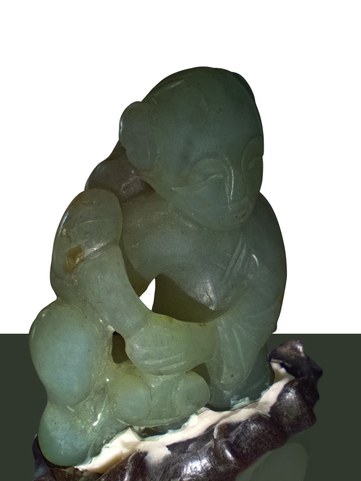 Giovane ragazzo in giada