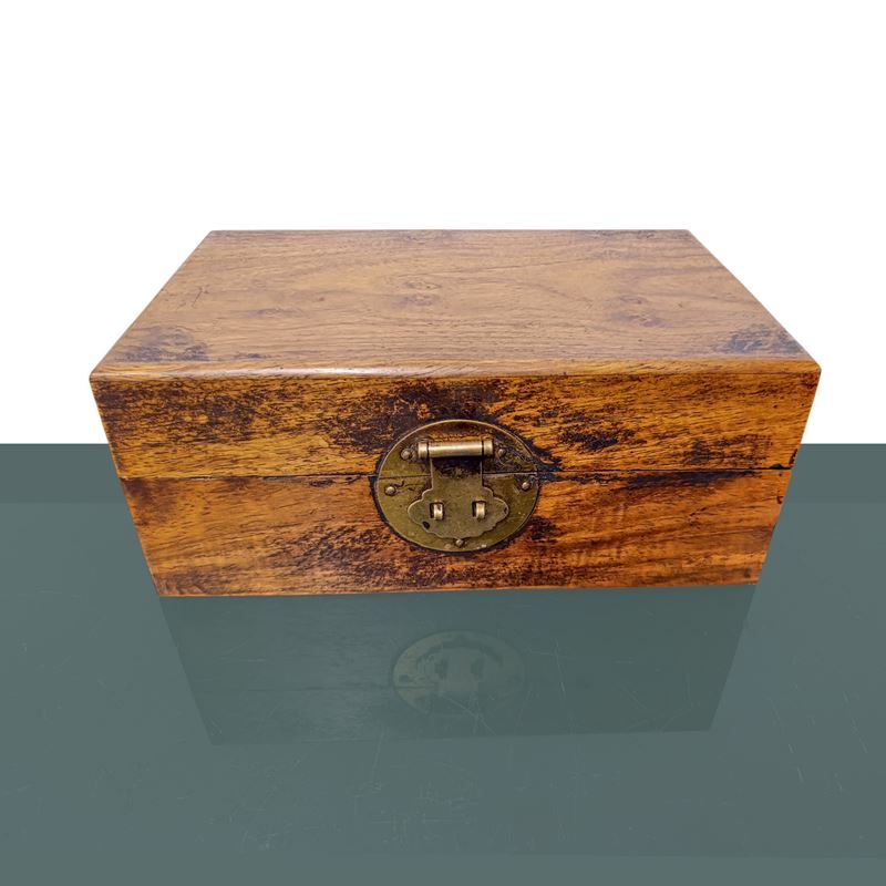 Antica Scatola in Legno Huanghuali