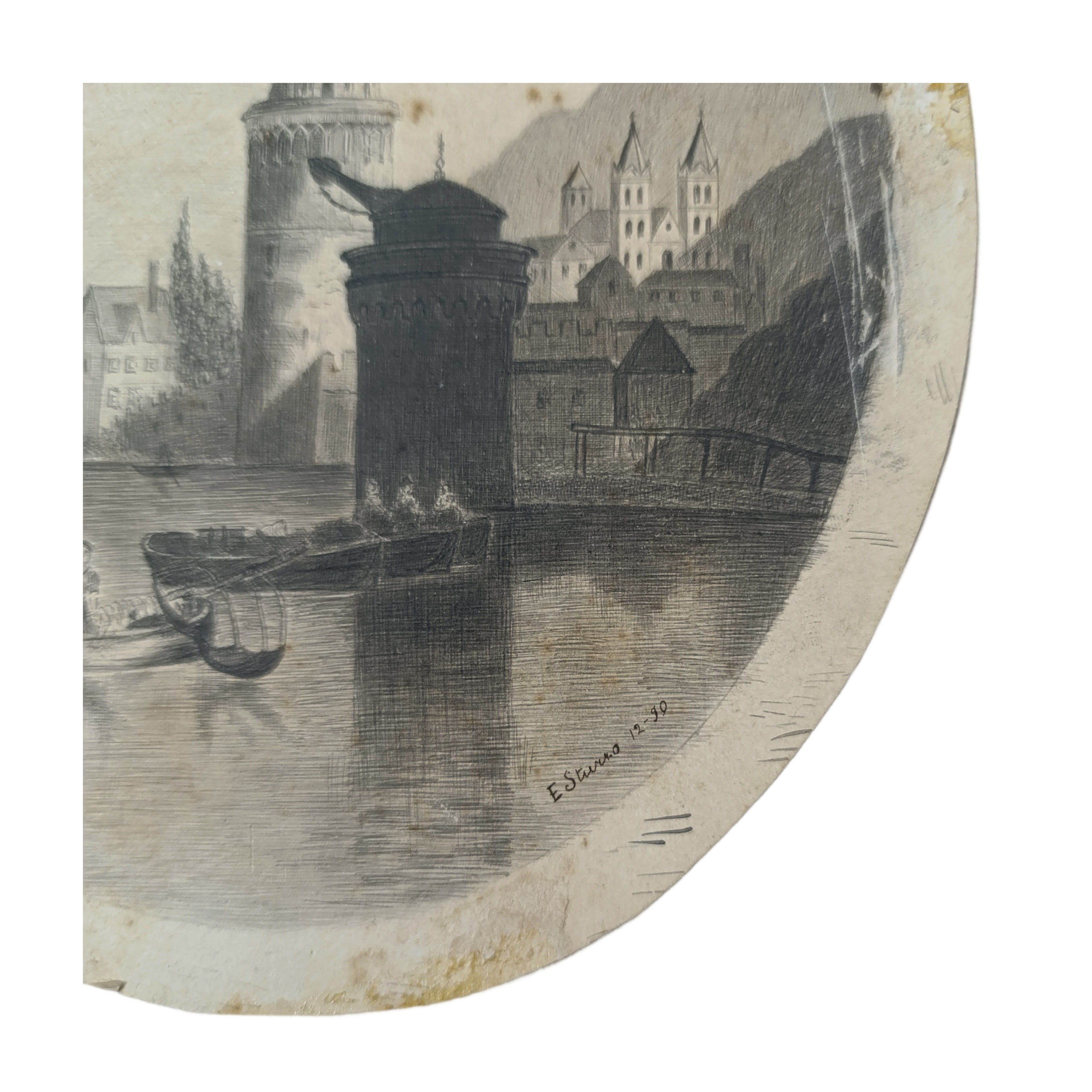 Torre Andernach a Coblenza-Renania Germania