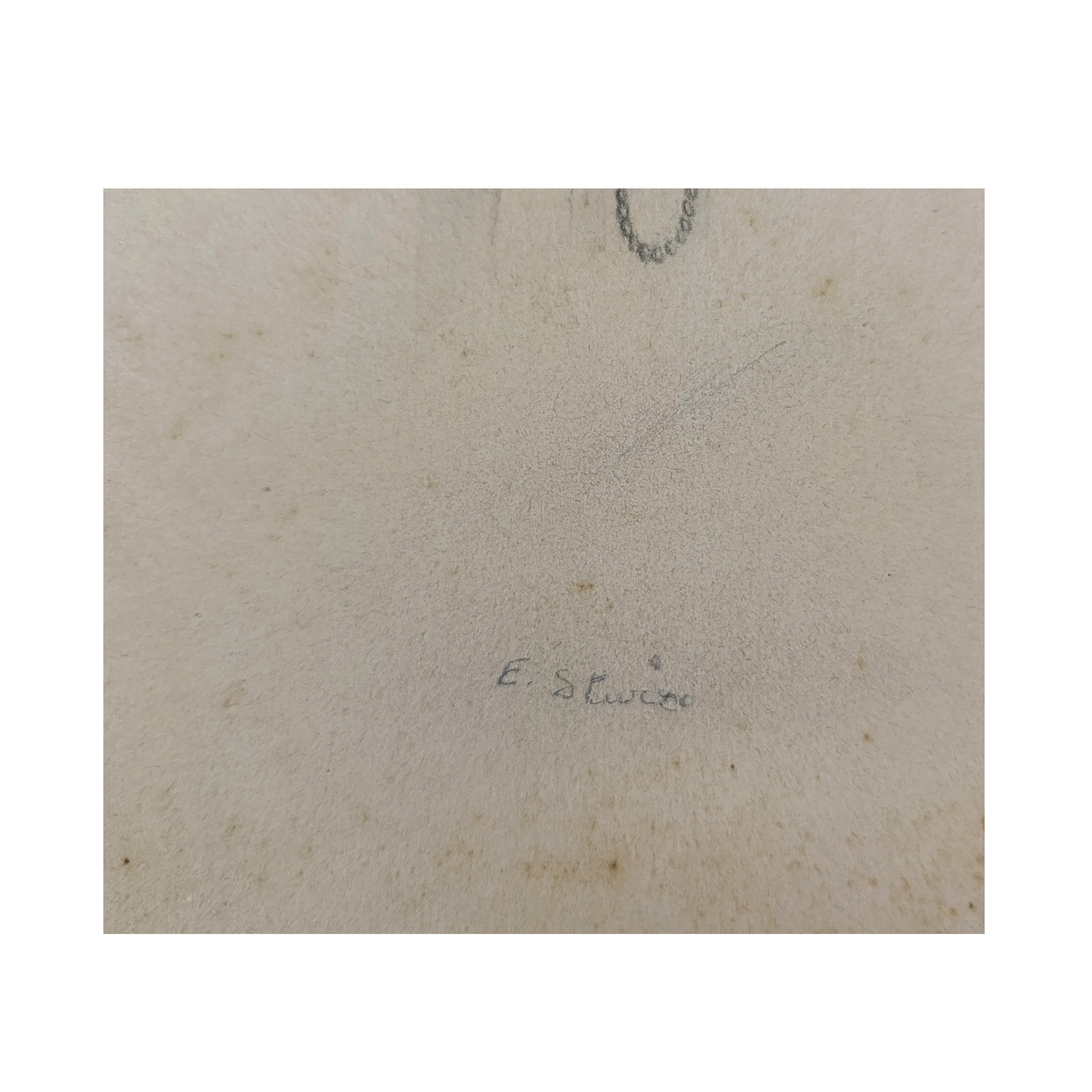 Volto di donna con collana