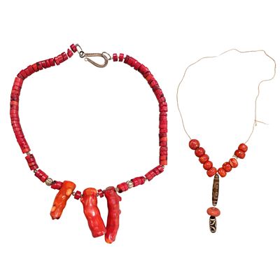 Collana in Corallo Tibetano