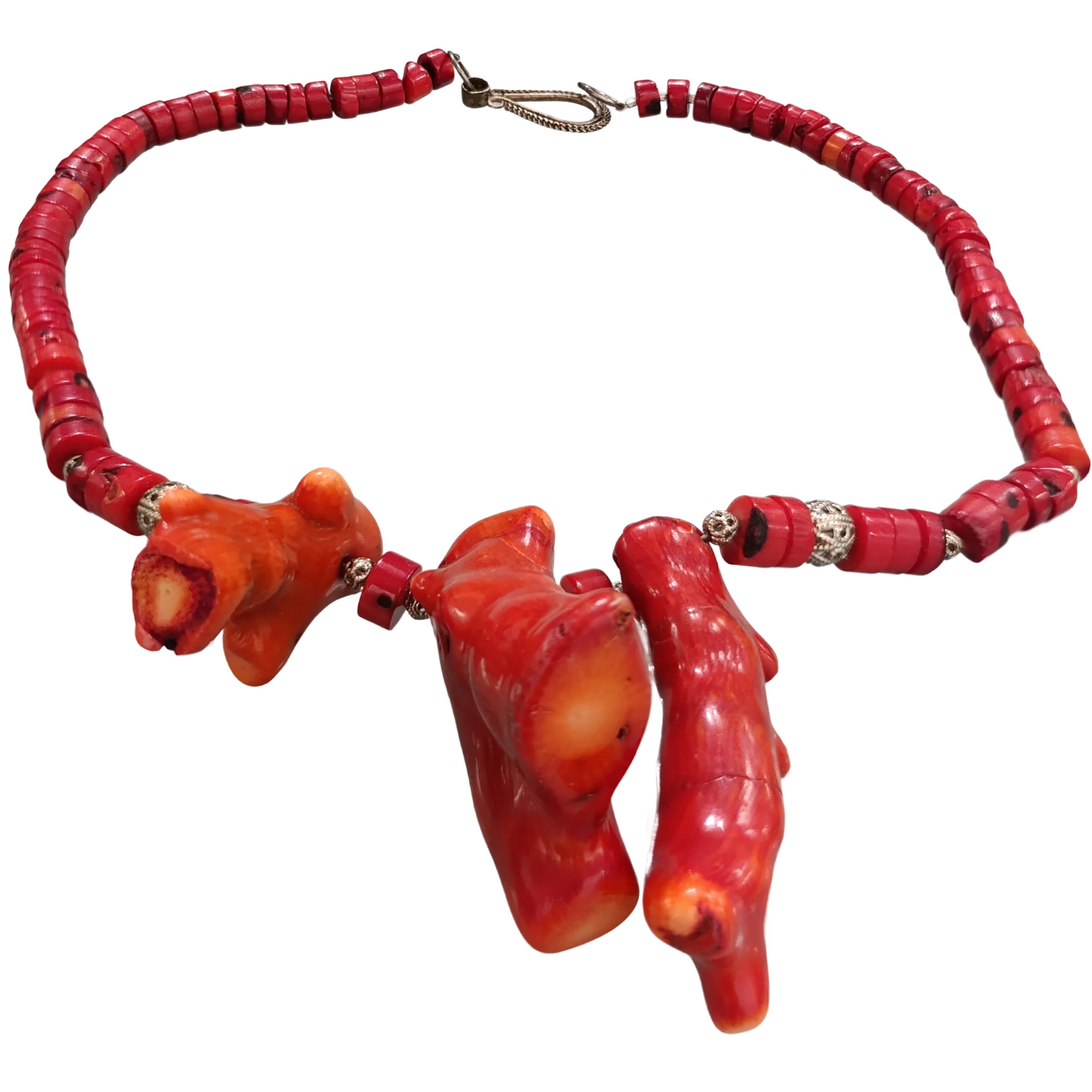 Collana in Corallo Tibetano