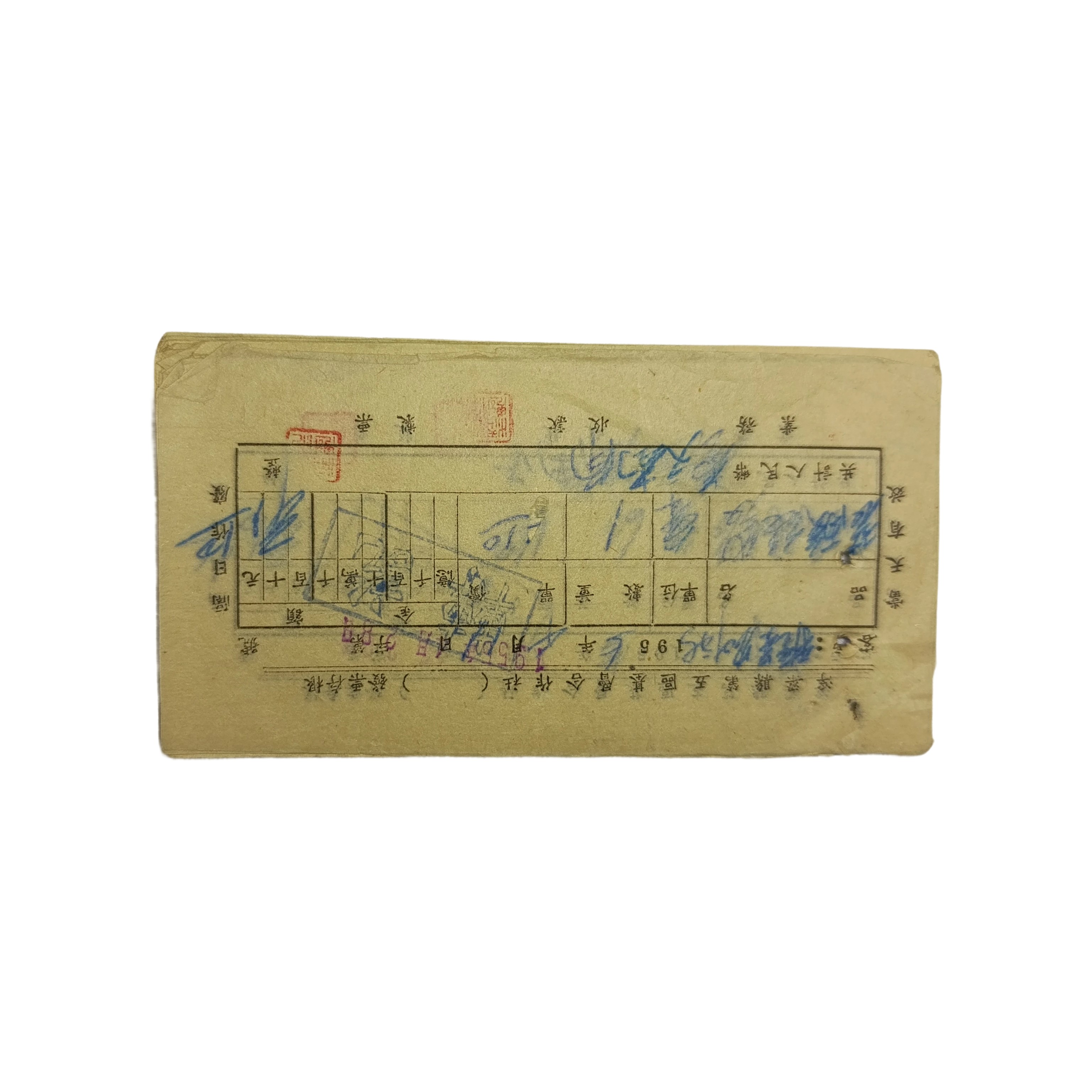 Gruppo di vecchie banconote e vecchi documenti cinesi