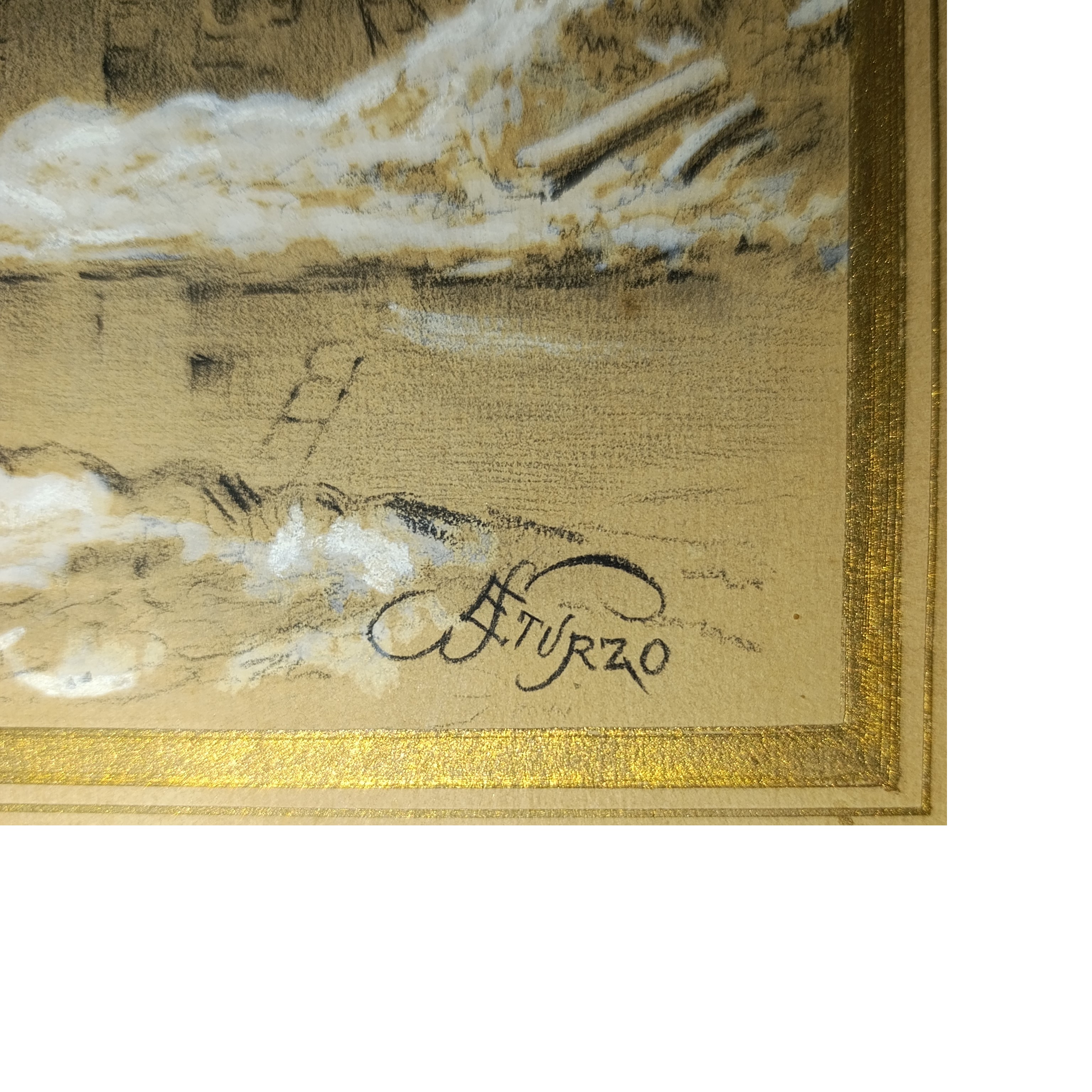 Emanuela Sturzo, Sorella Gemella di Don Luigi Sturzo - Paesaggio Innevato
