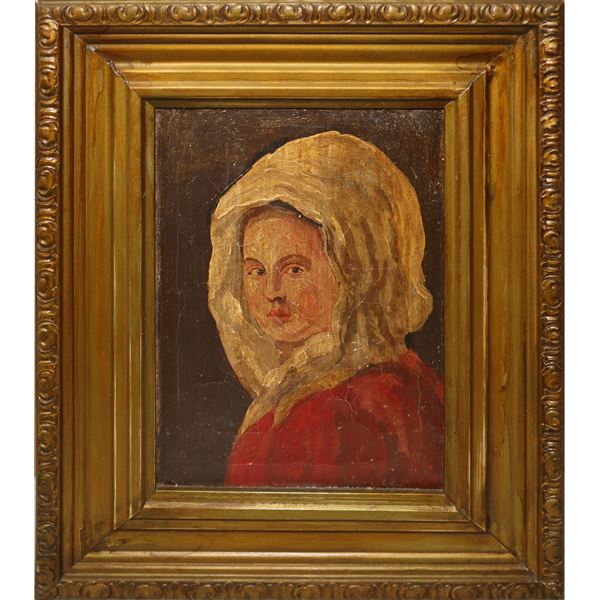 Portrait of a young woman