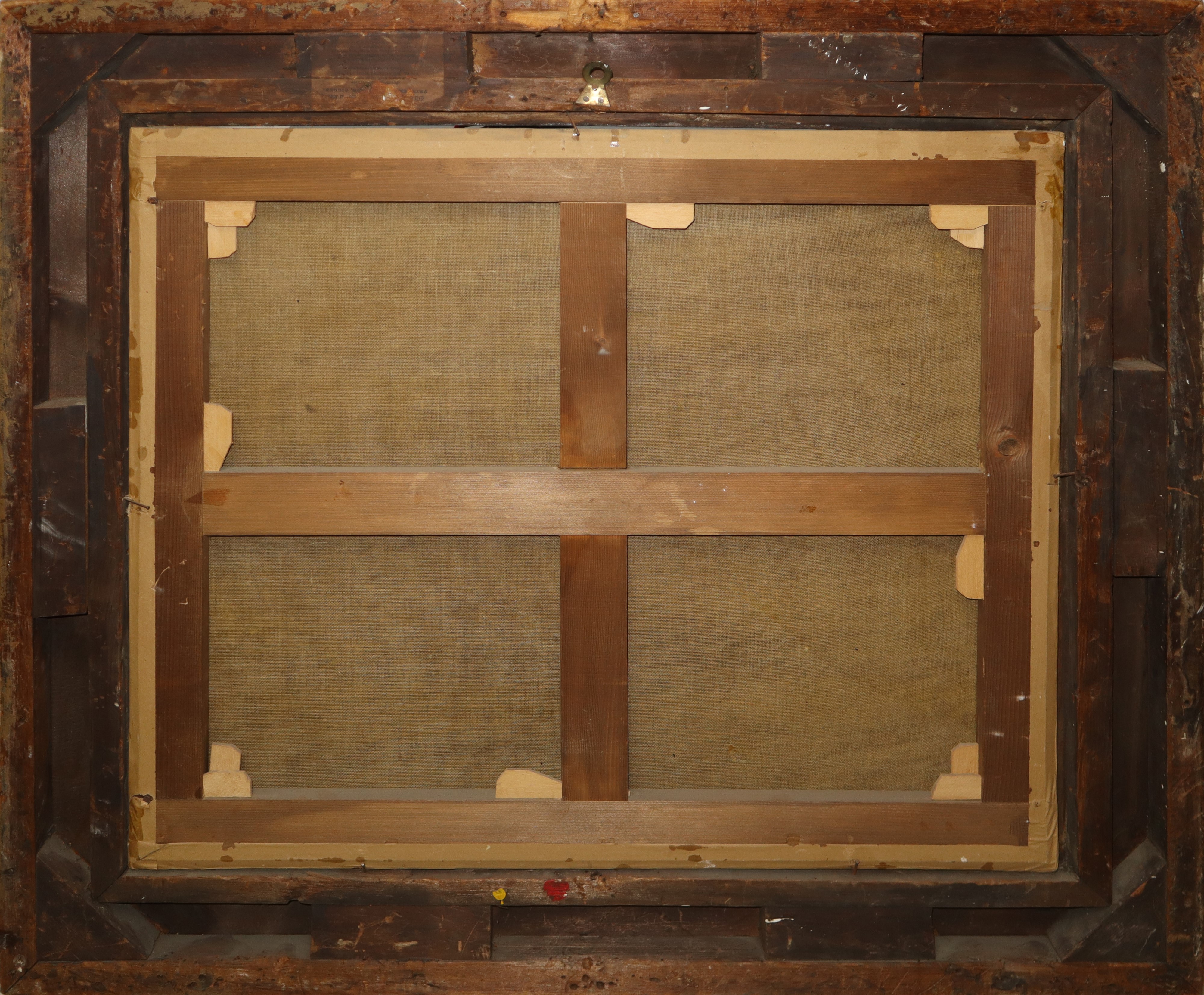 Paesaggio fluviale con alberi