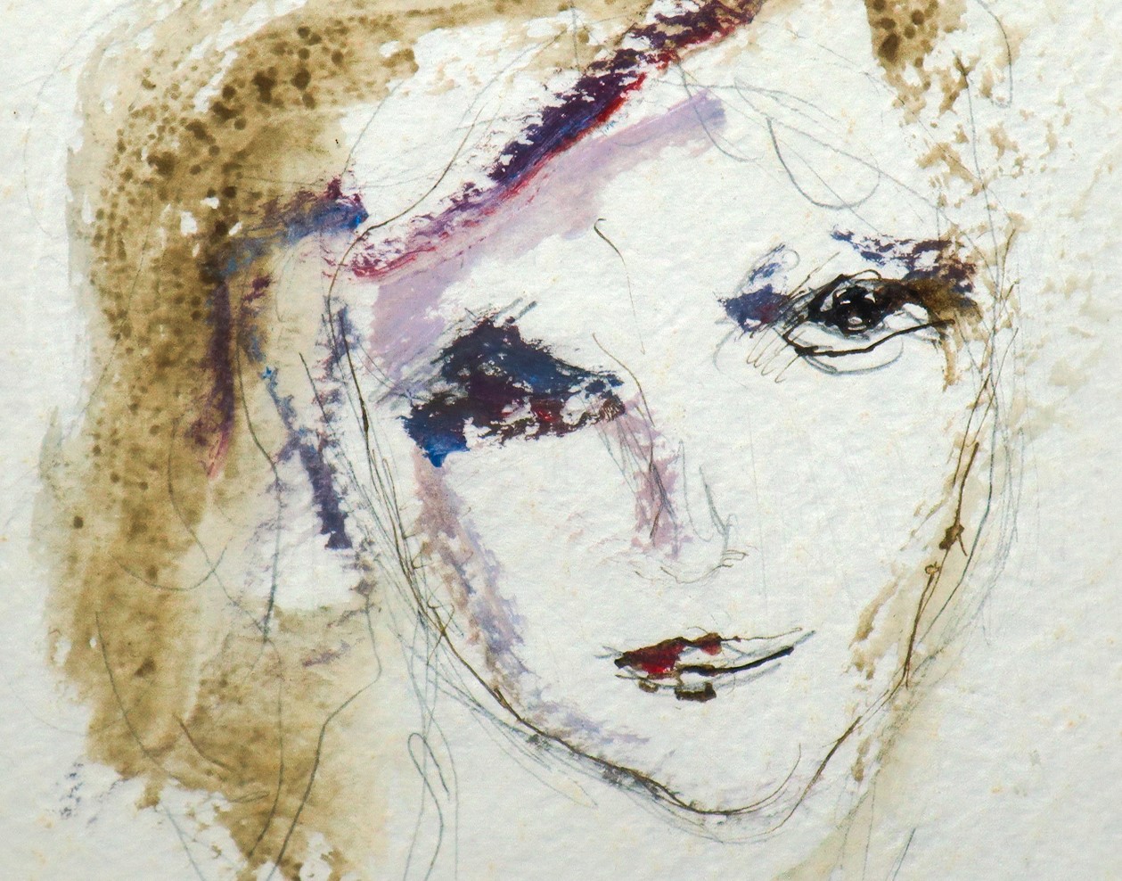 Ernesto Treccani - Volto di donna