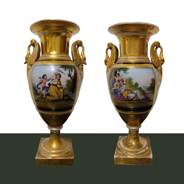 Pair of Empire vases, France