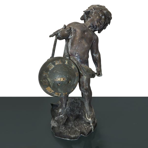 Auguste  Moreau - Bimbo con orologio