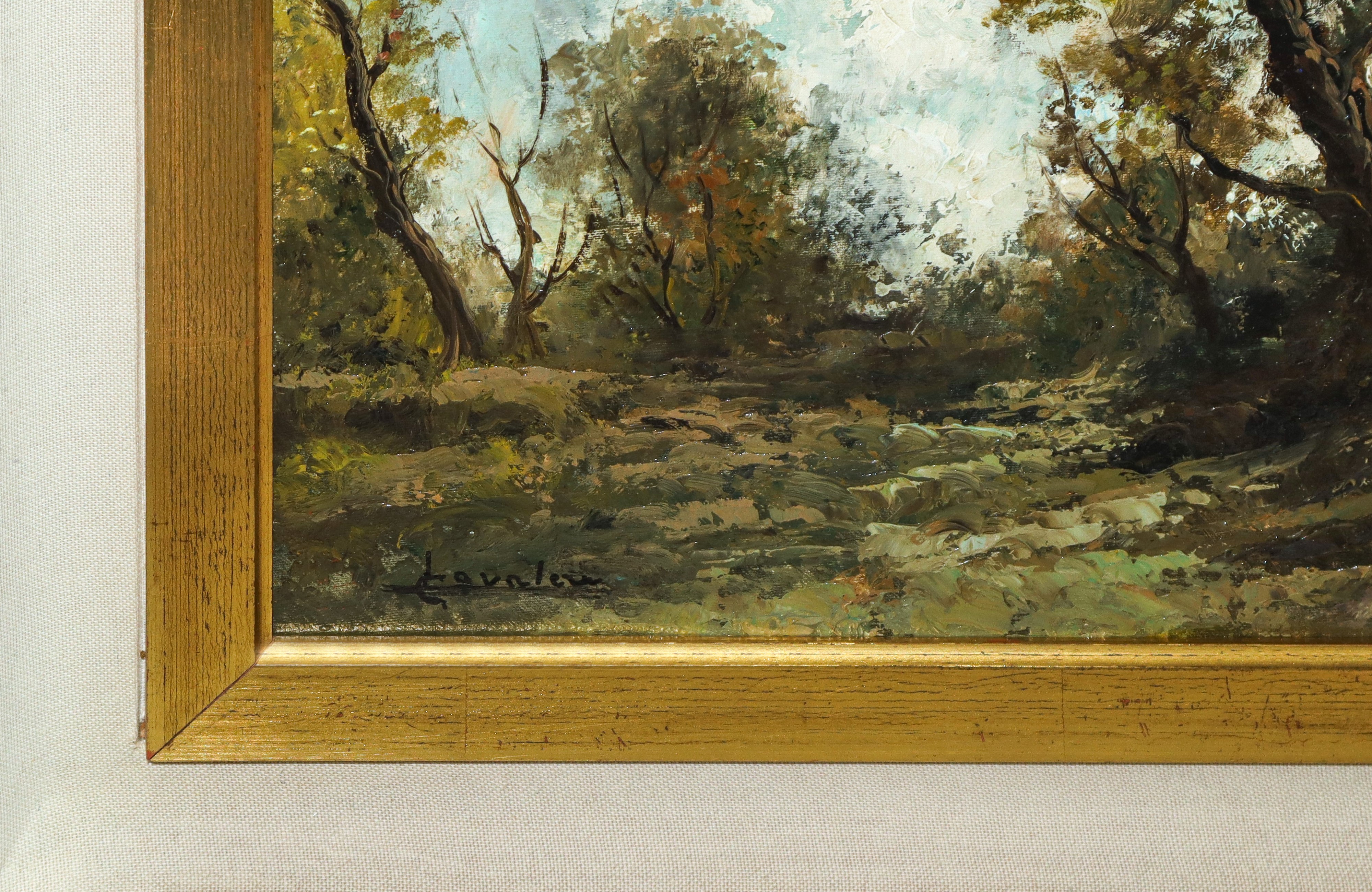 Ludovico Cavaleri - Paesaggio con alberi