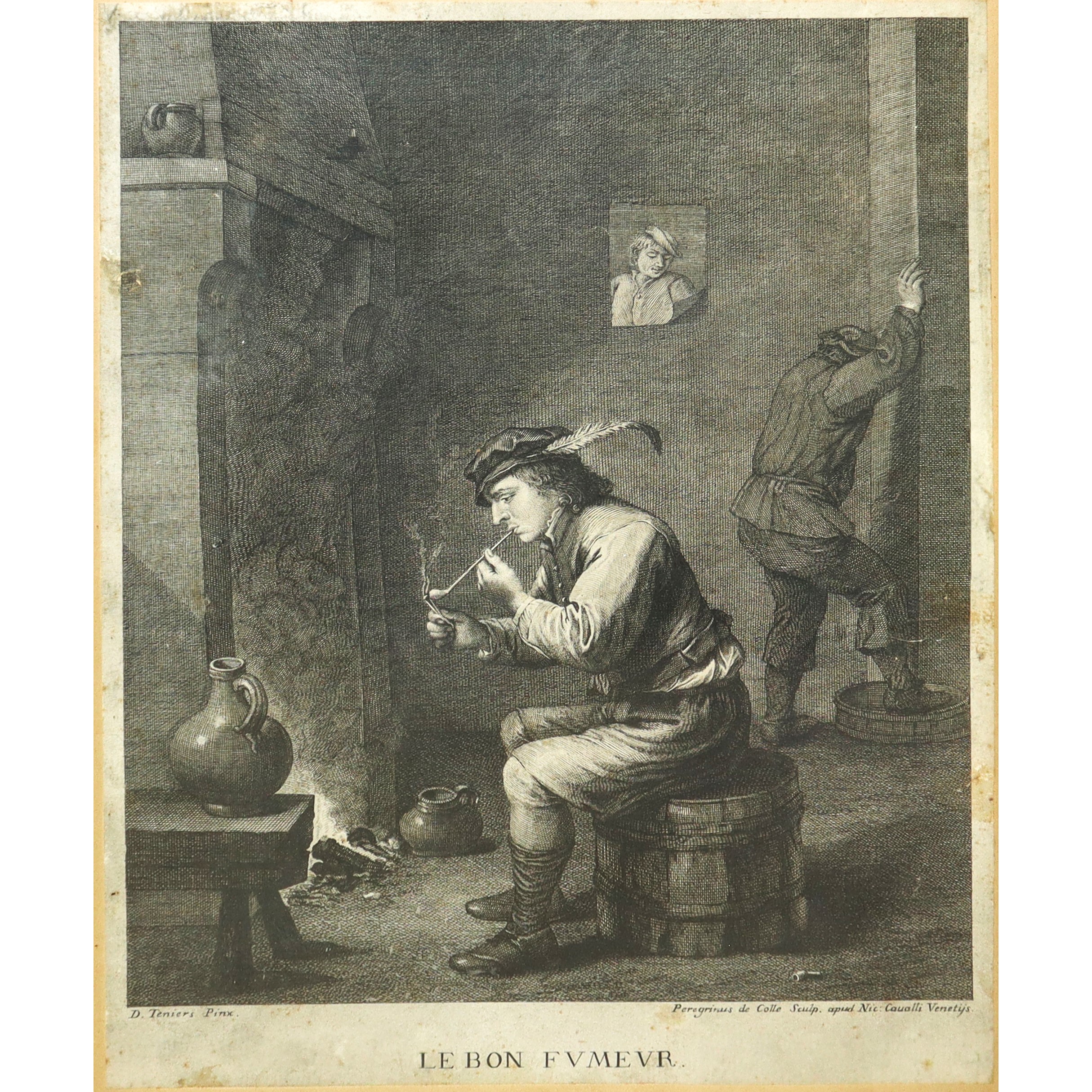 David Teniers - Le Bon Fumeur