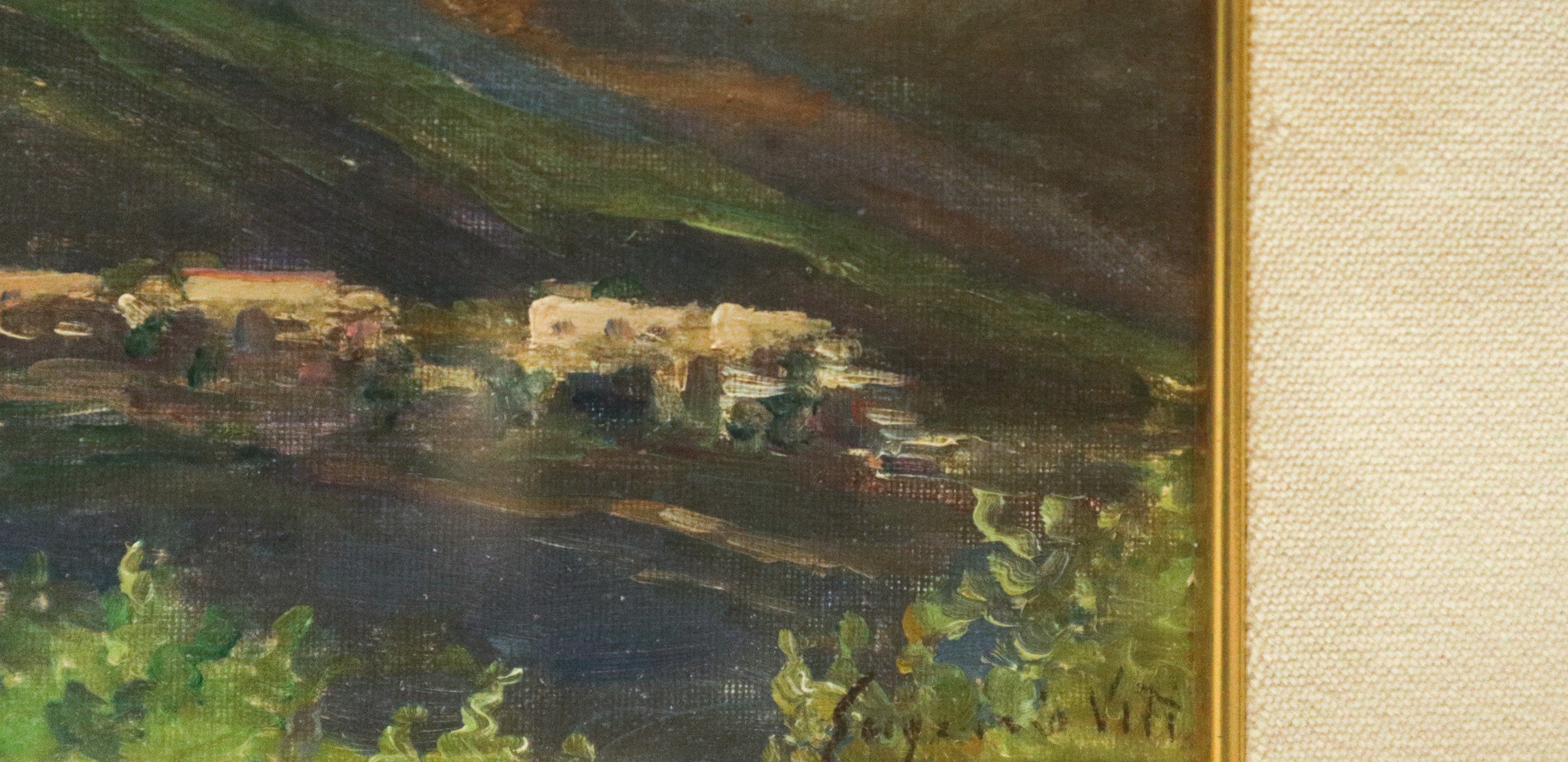 Eugenio Viti - Paesaggio di Montagna