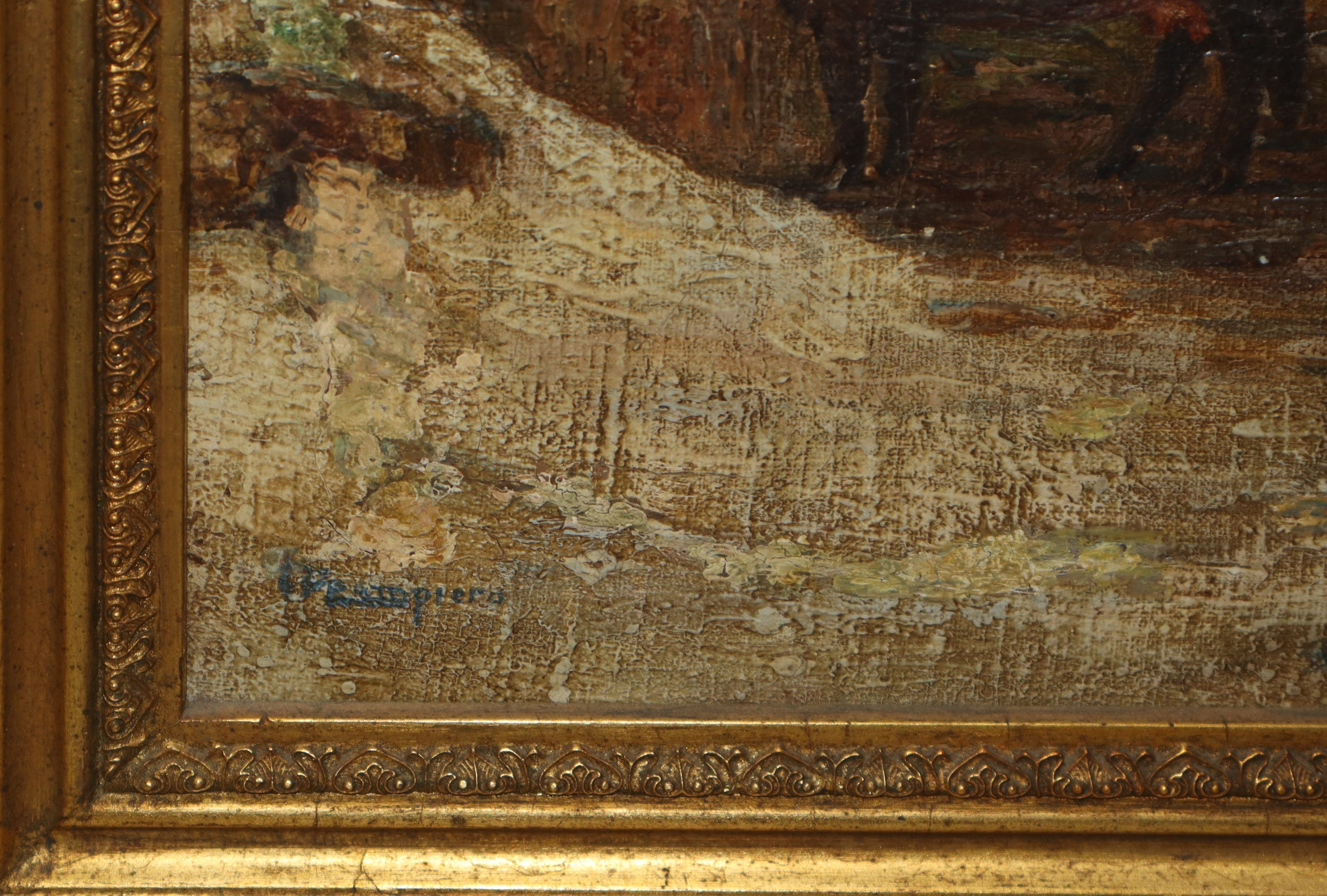 Paesaggio con Contadina