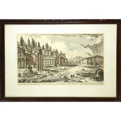 Veduta del Sito Ove Era L'antico Foro Romano