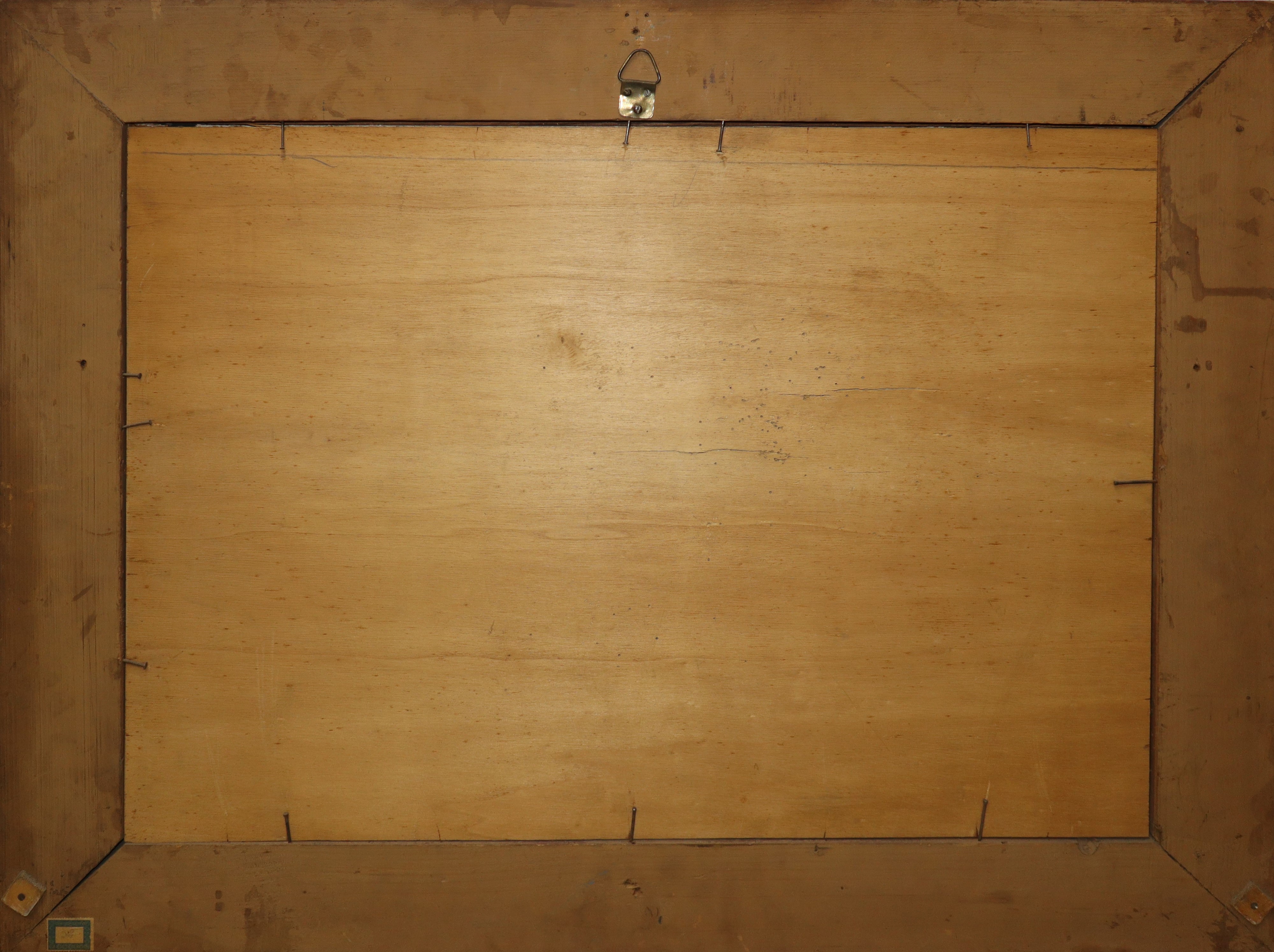 Scena di mercato: pescivendolo con clienti