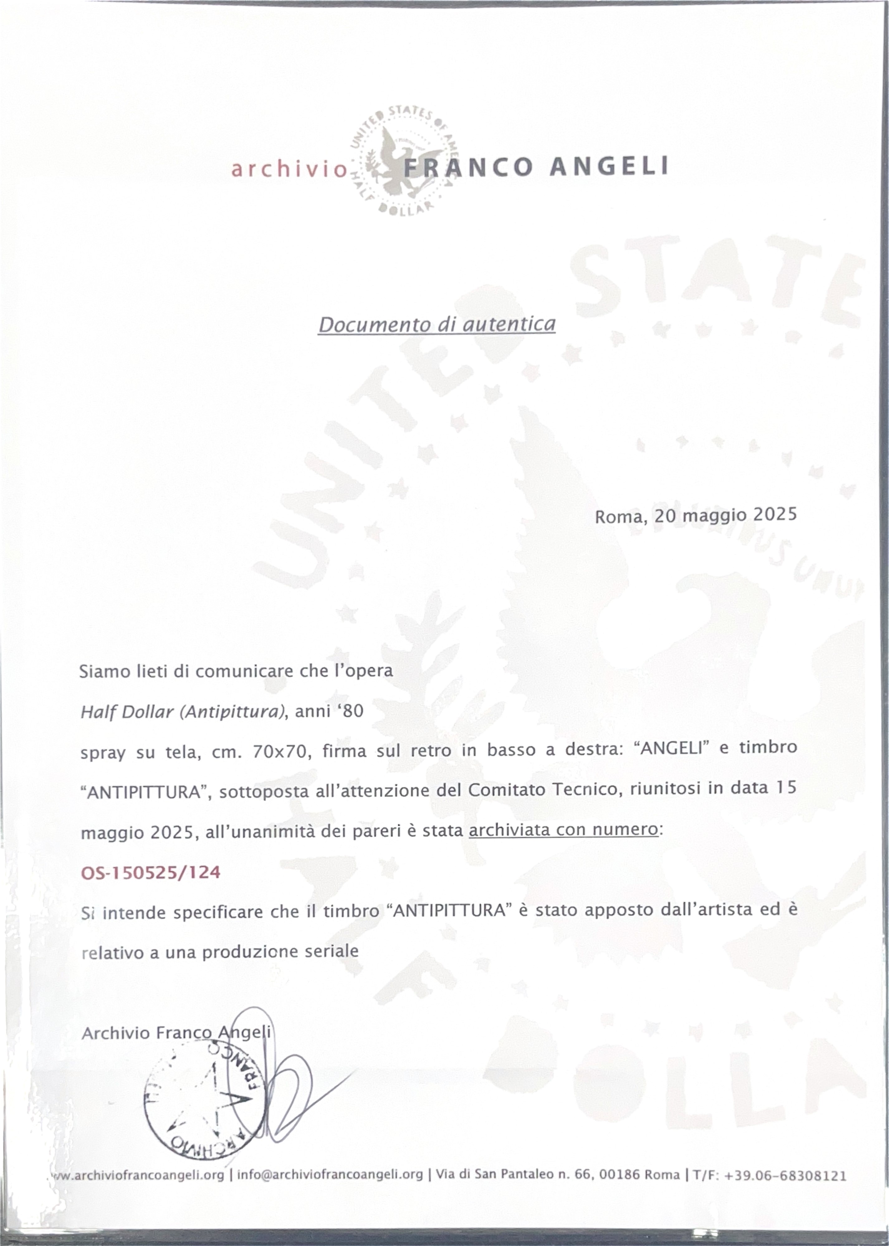 Half Dollar (Antipittura)