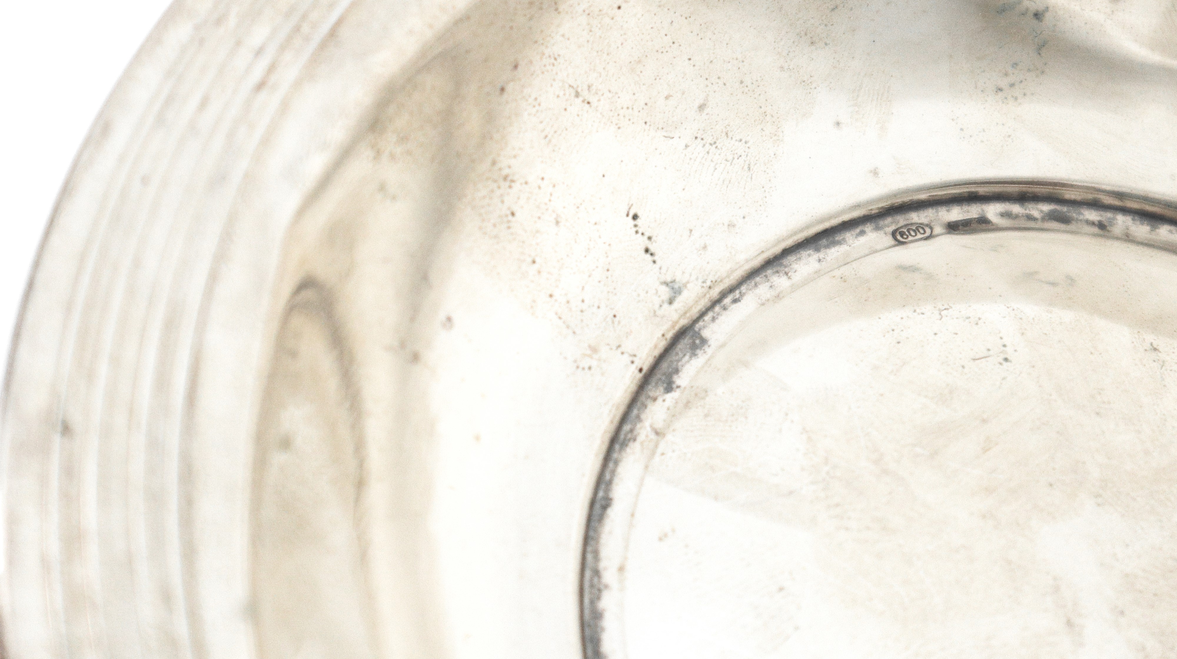 N°4 Piattini in argento 800