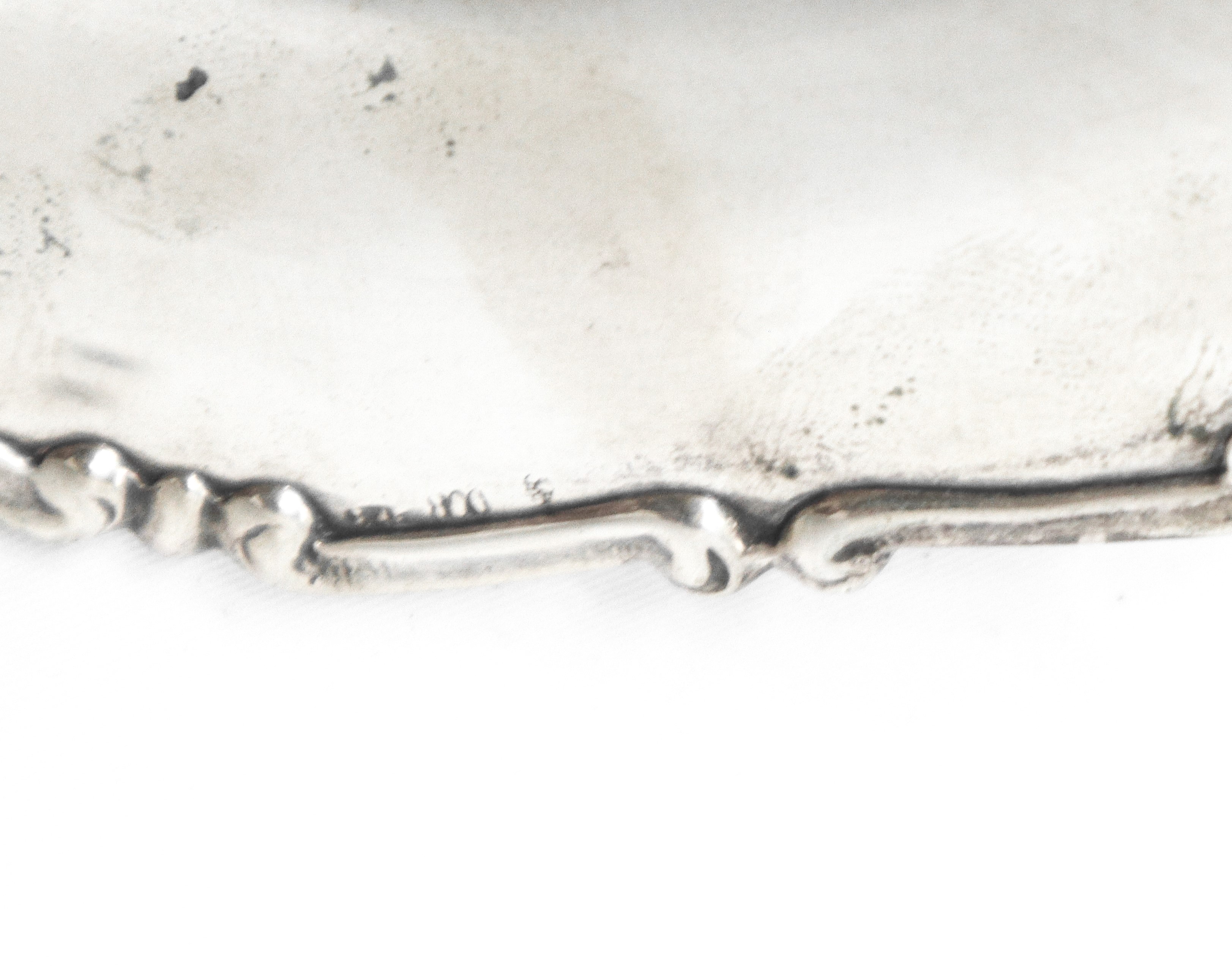 N°4 Piattini in argento 800