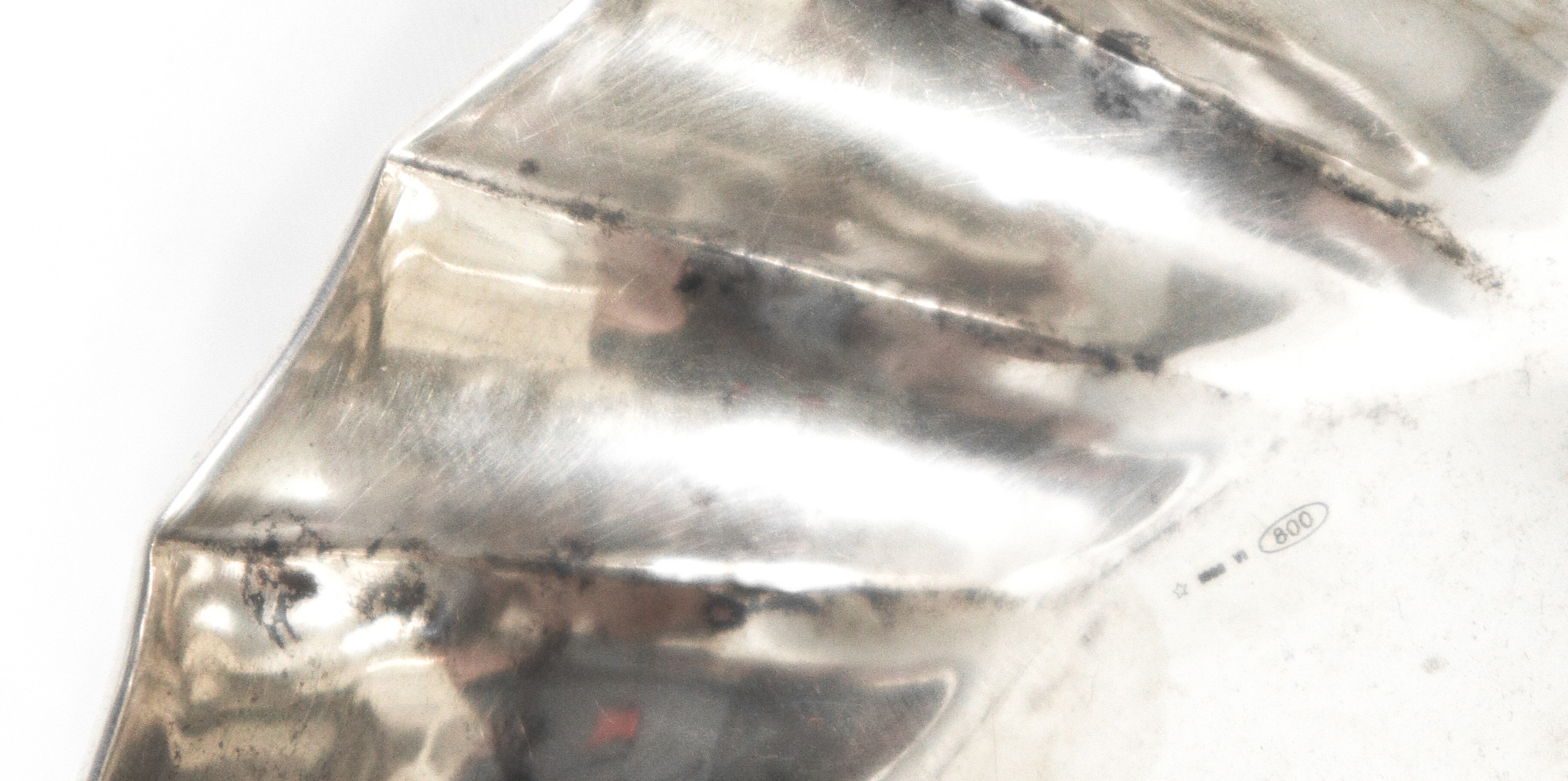 N°4 Piattini in argento 800