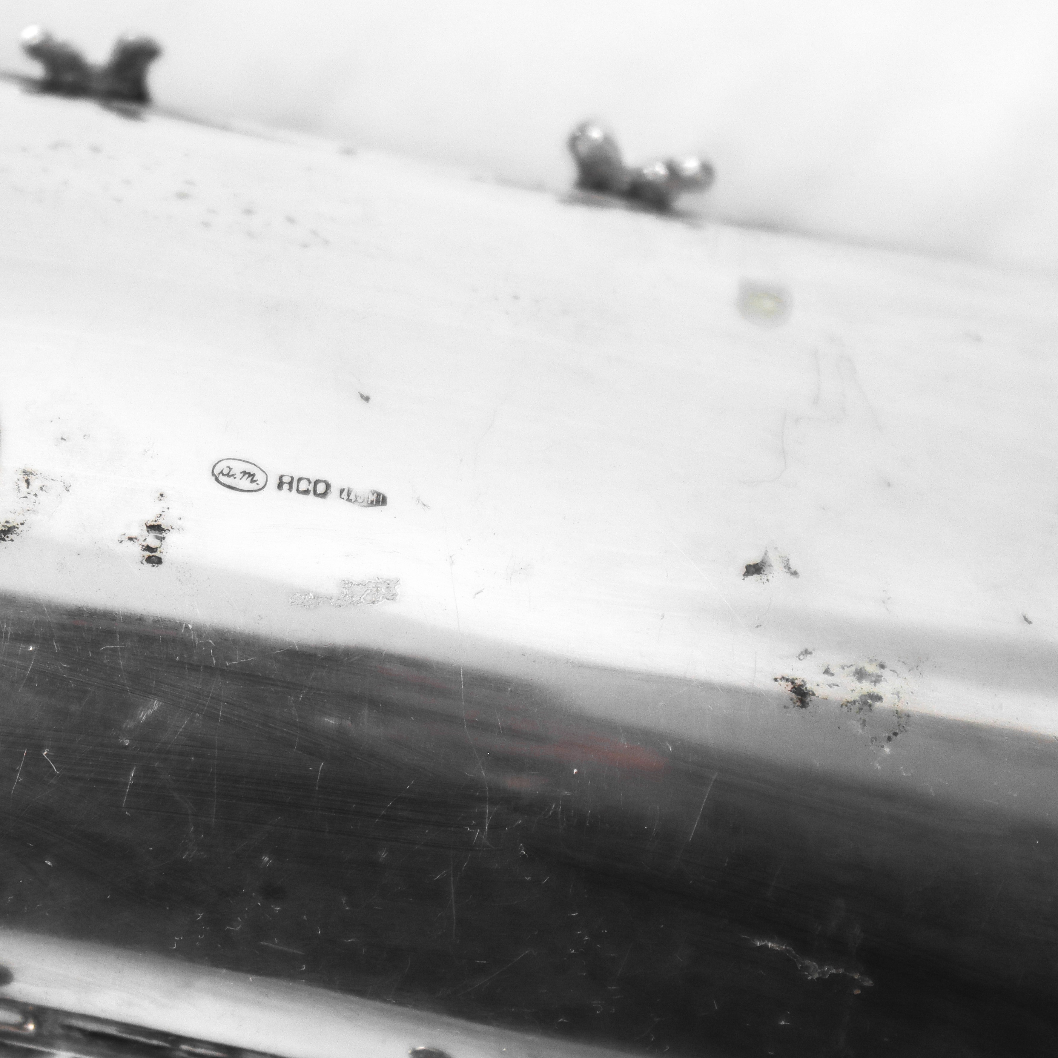 Portatovaglioli in argento 800