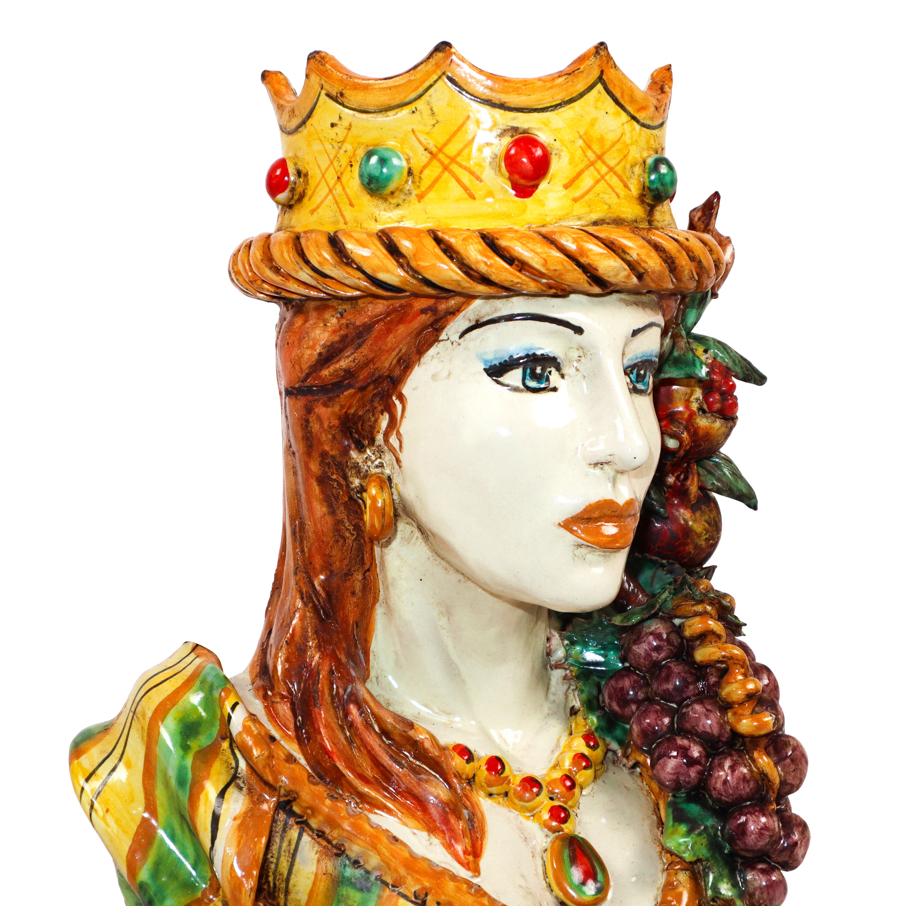 Coppia di mezzi busti