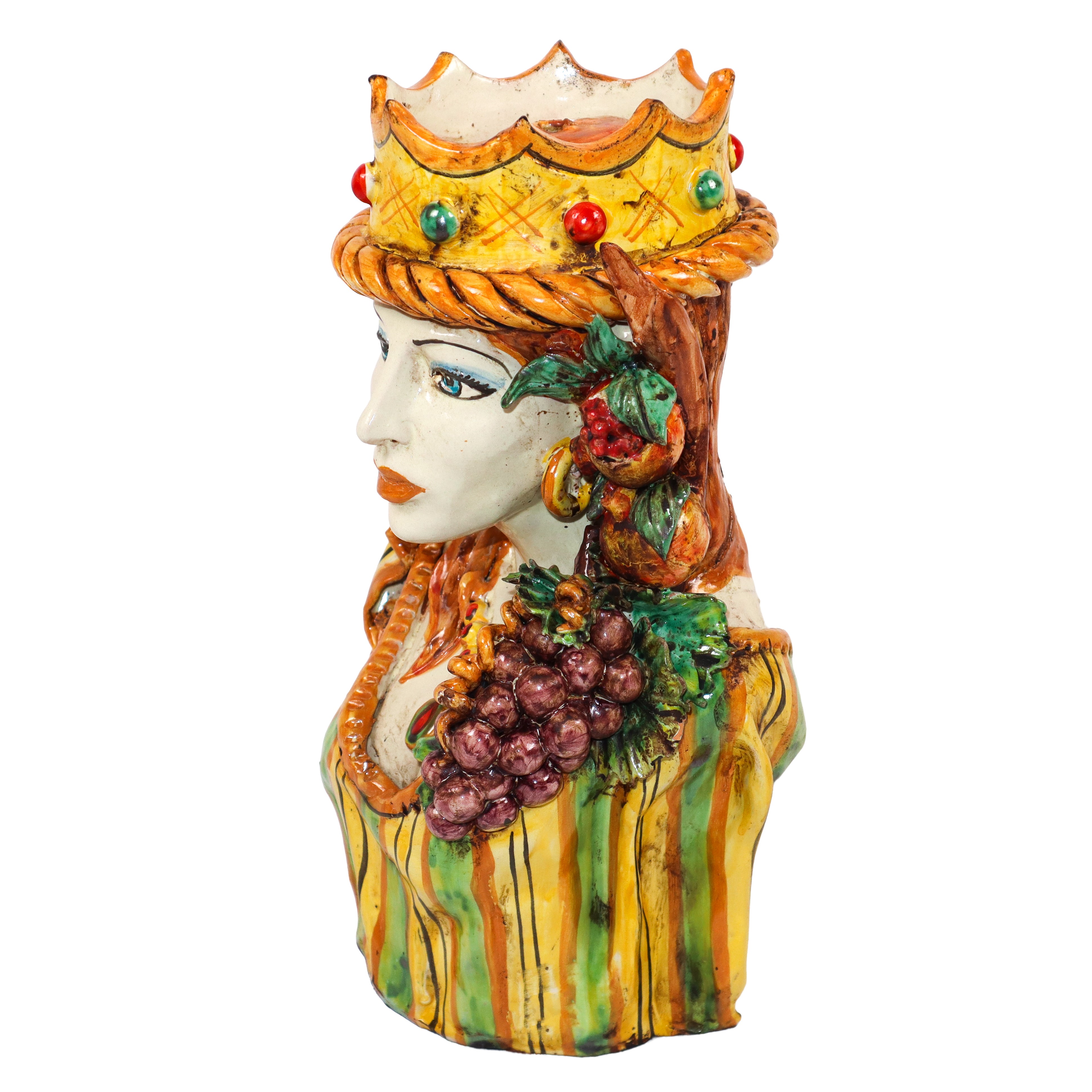 Coppia di mezzi busti