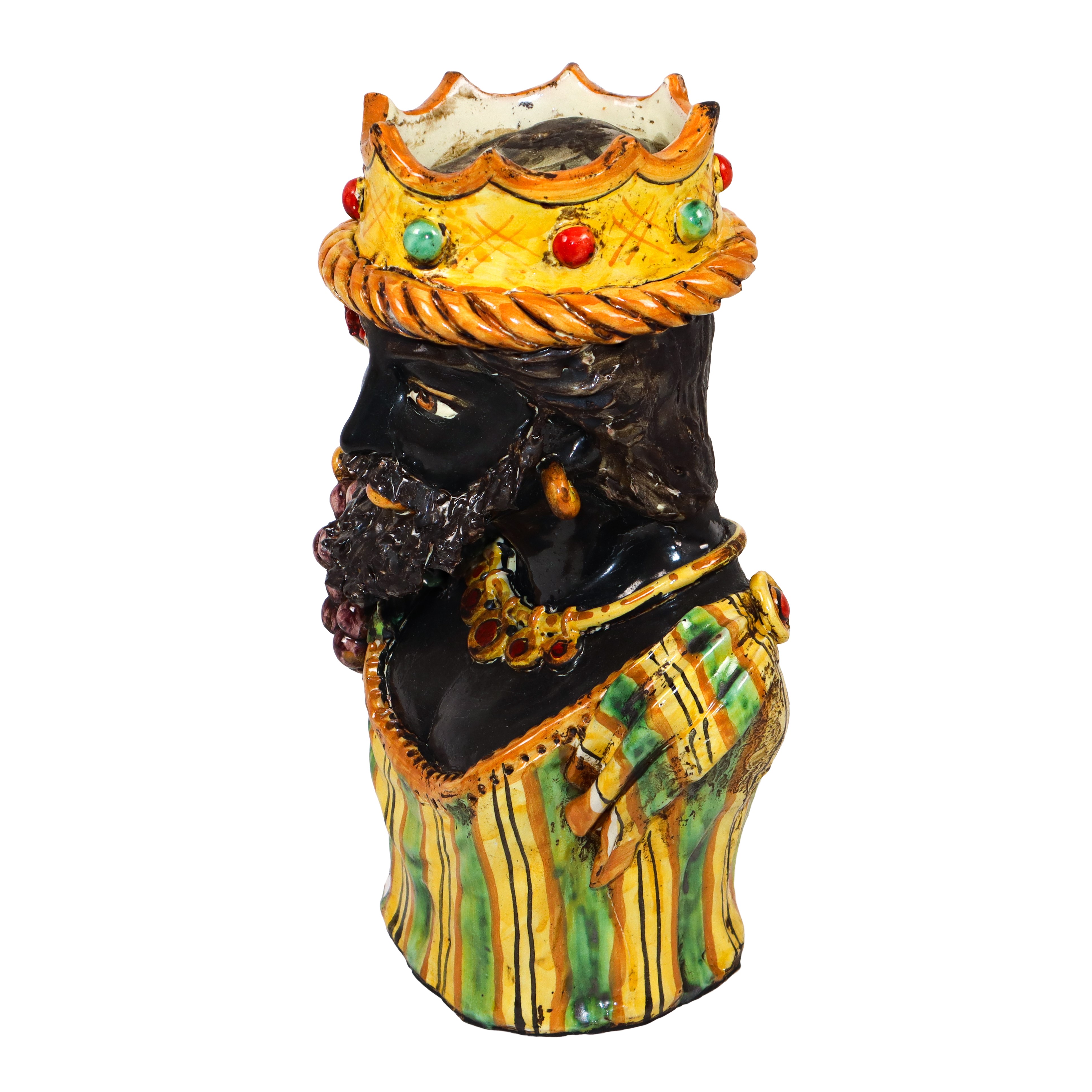 Coppia di mezzi busti