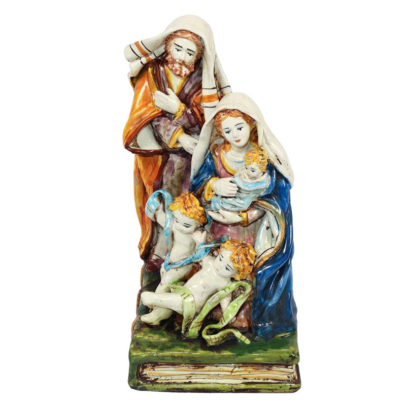 Ceramiche e Presepi D'arte Scarlatella - Libro Sacra Famiglia
