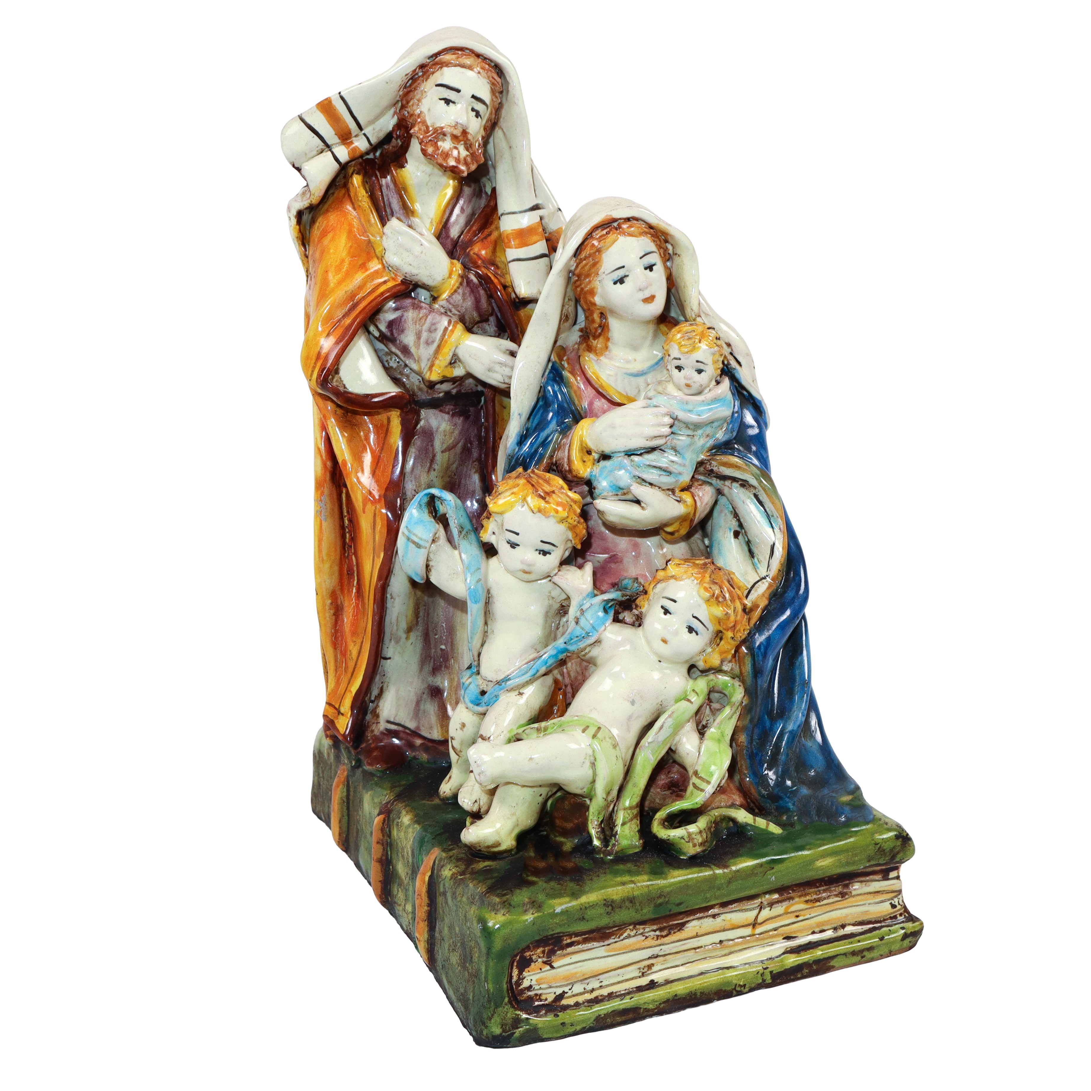 Ceramiche e Presepi D'arte Scarlatella - Libro Sacra Famiglia
