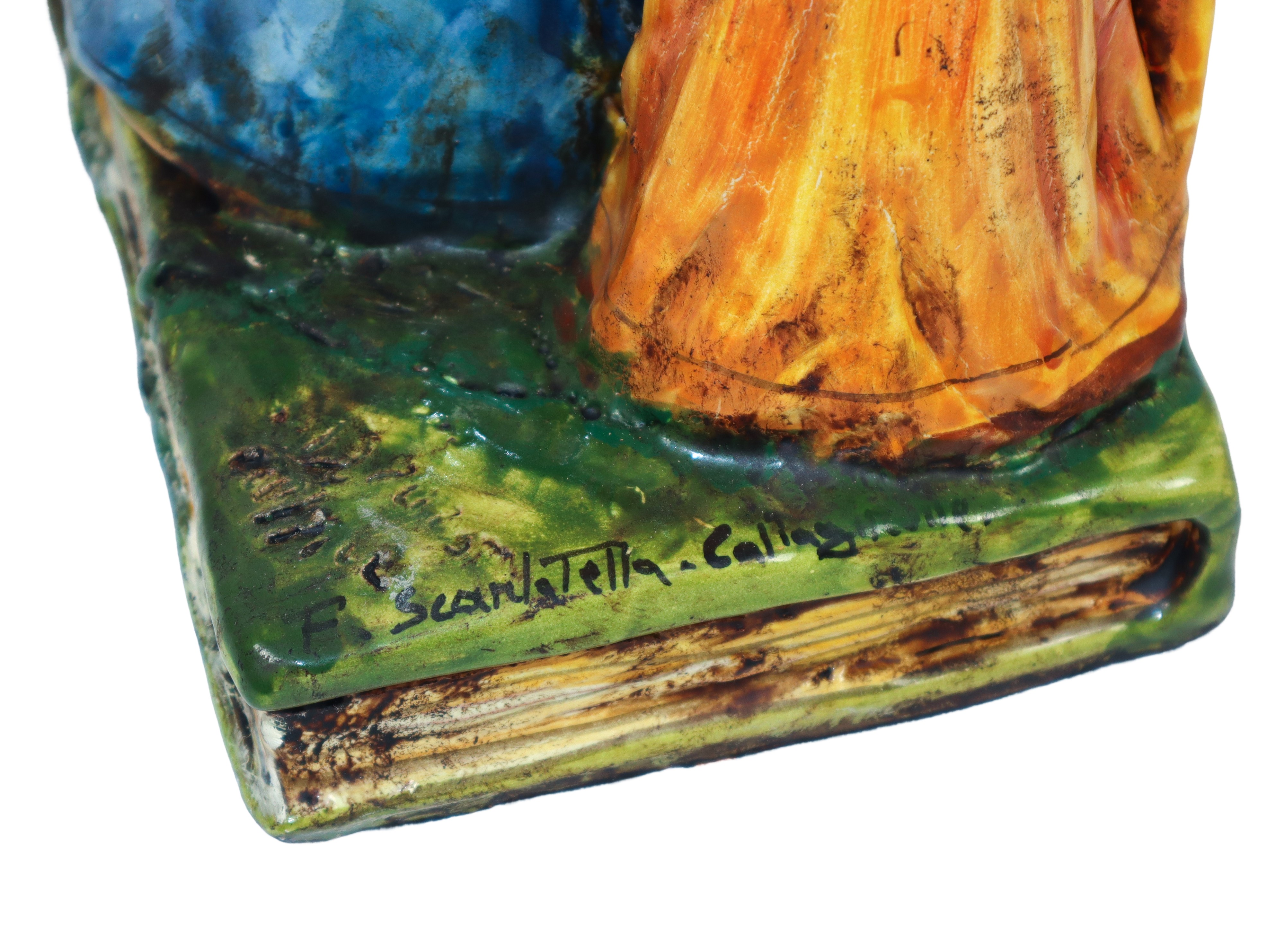 Ceramiche e Presepi D'arte Scarlatella - Libro Sacra Famiglia