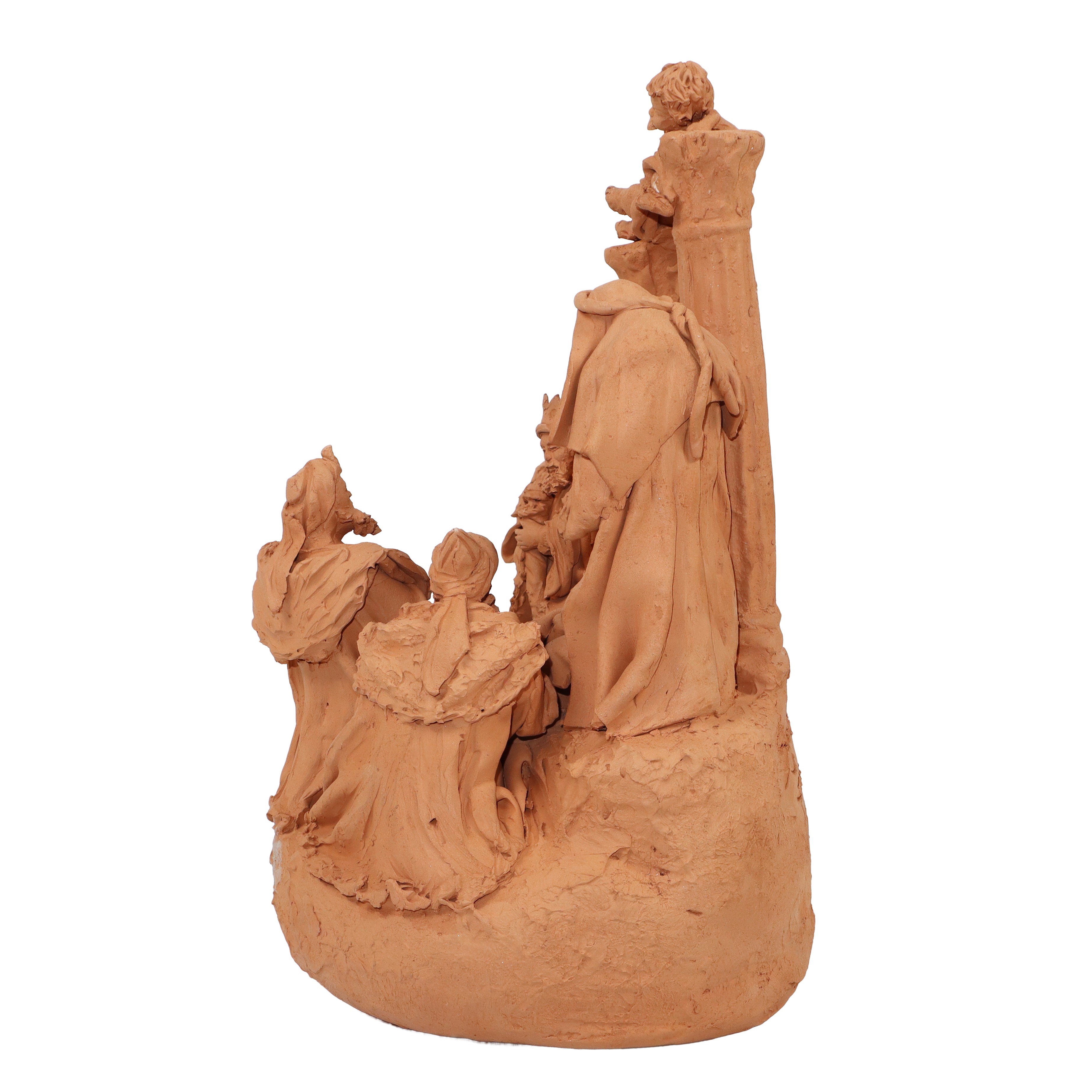 Natività e re Magi in terracotta