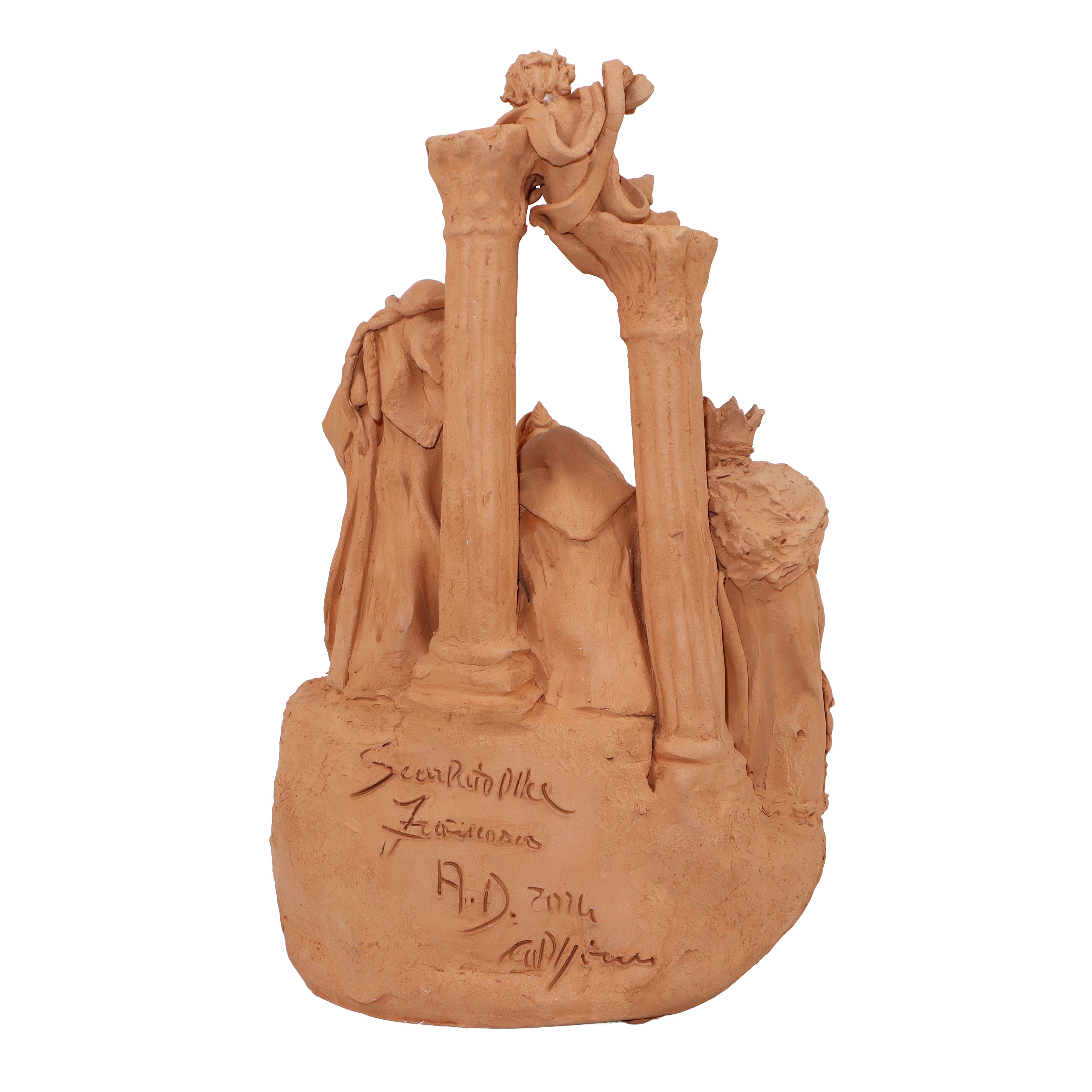 Natività e re Magi in terracotta