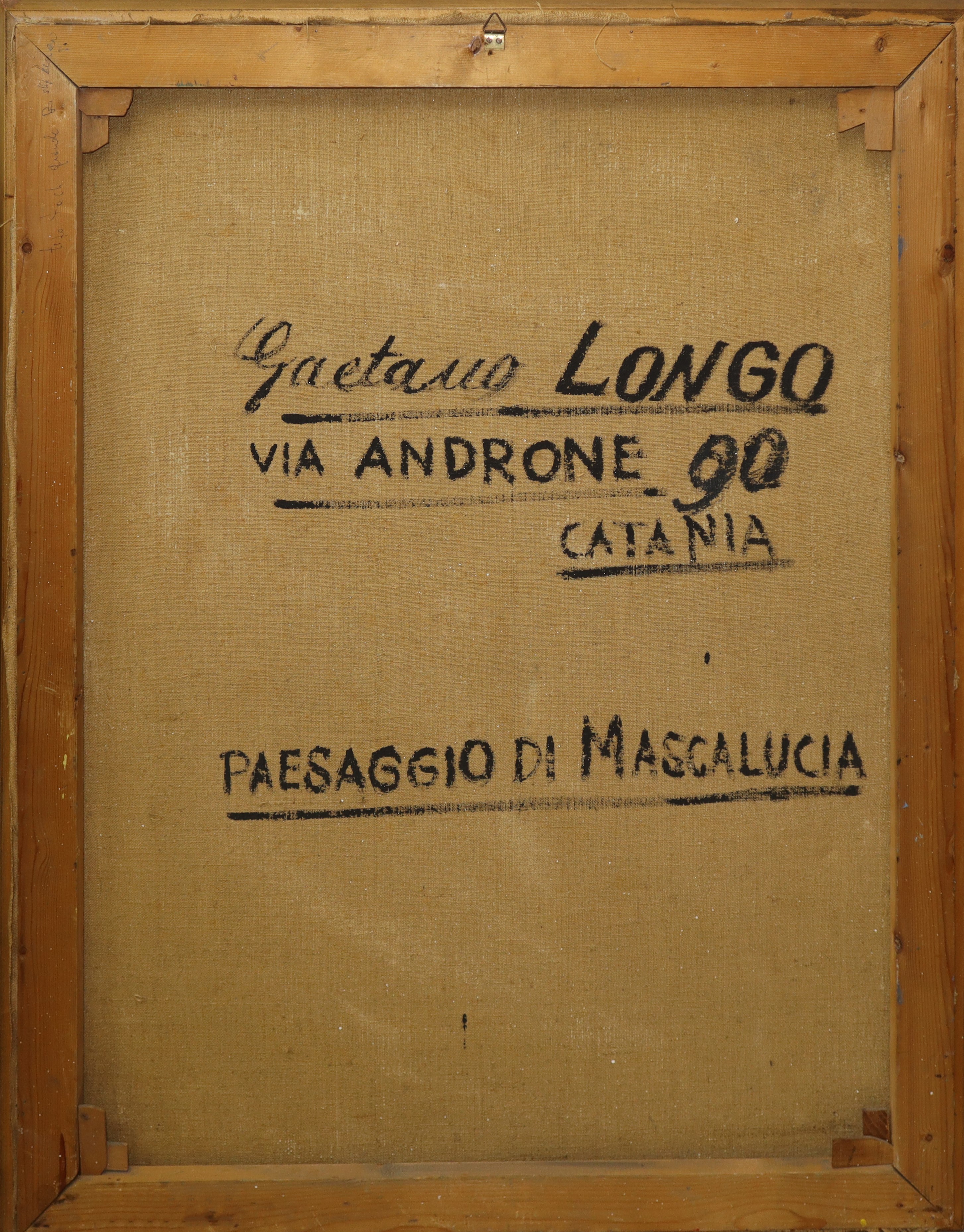 Gaetano Longo - Paesaggio di Mascalucia