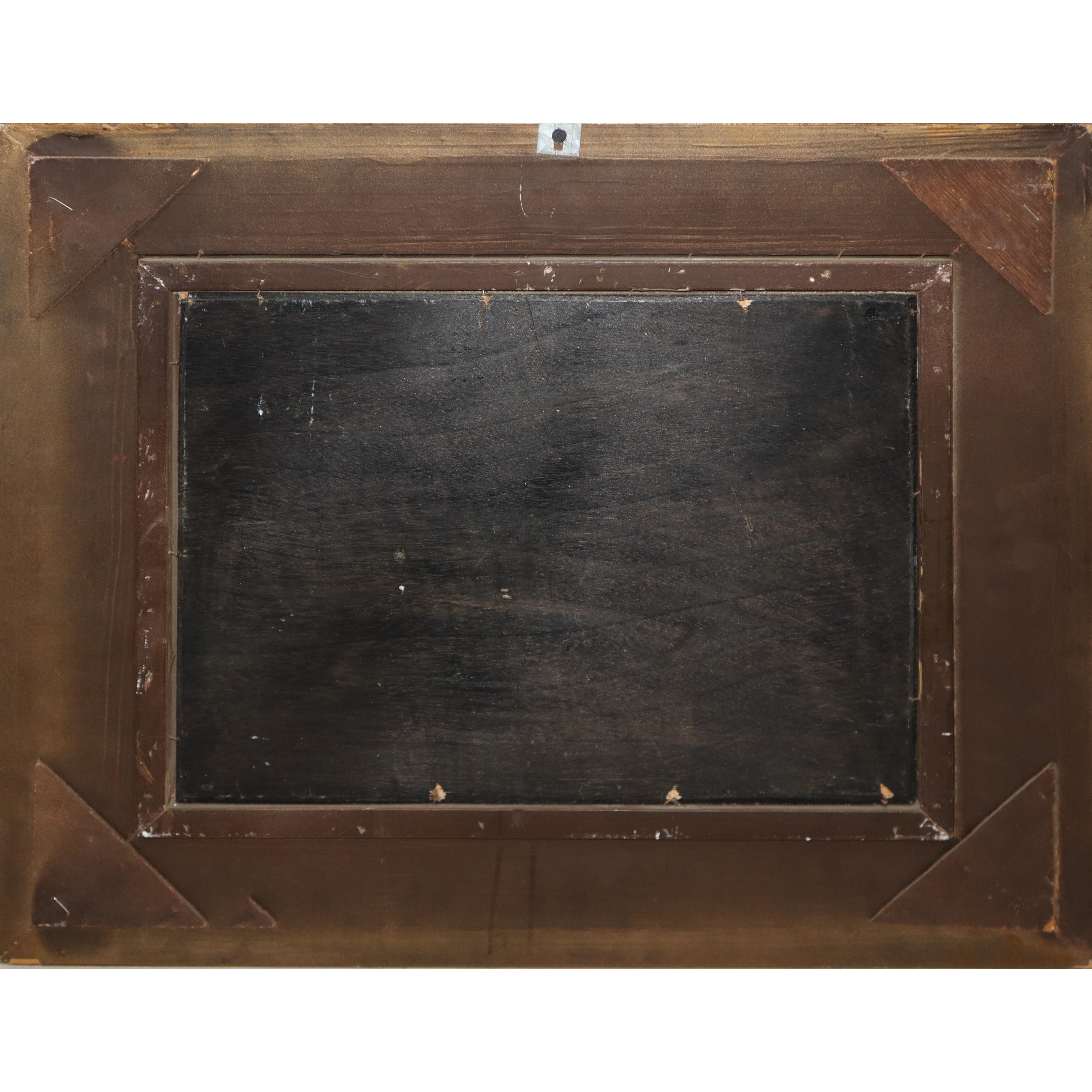 Paesaggio fluviale con buoi