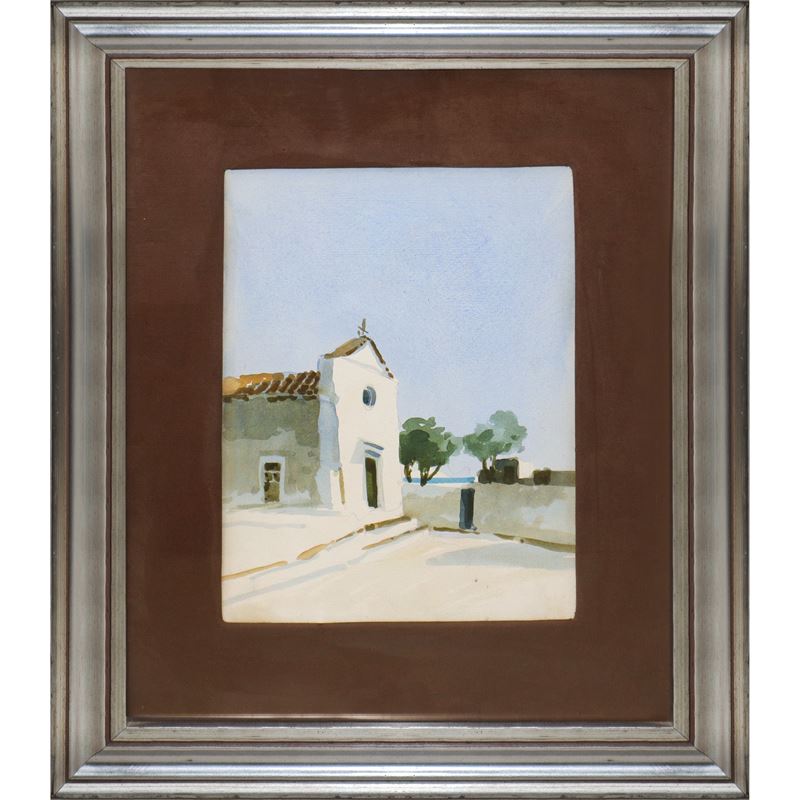 Paesaggio con Chiesa