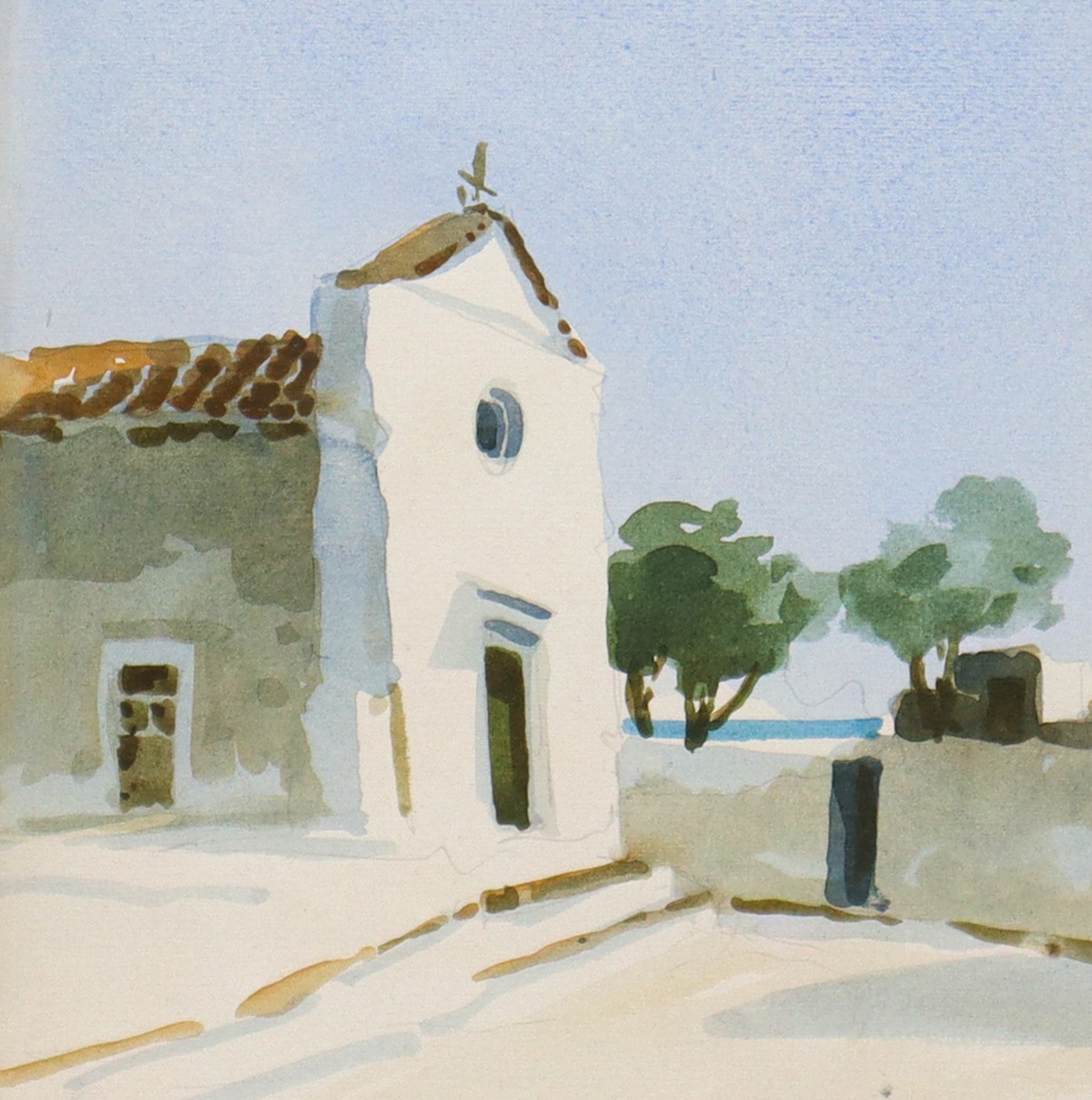 Paesaggio con Chiesa