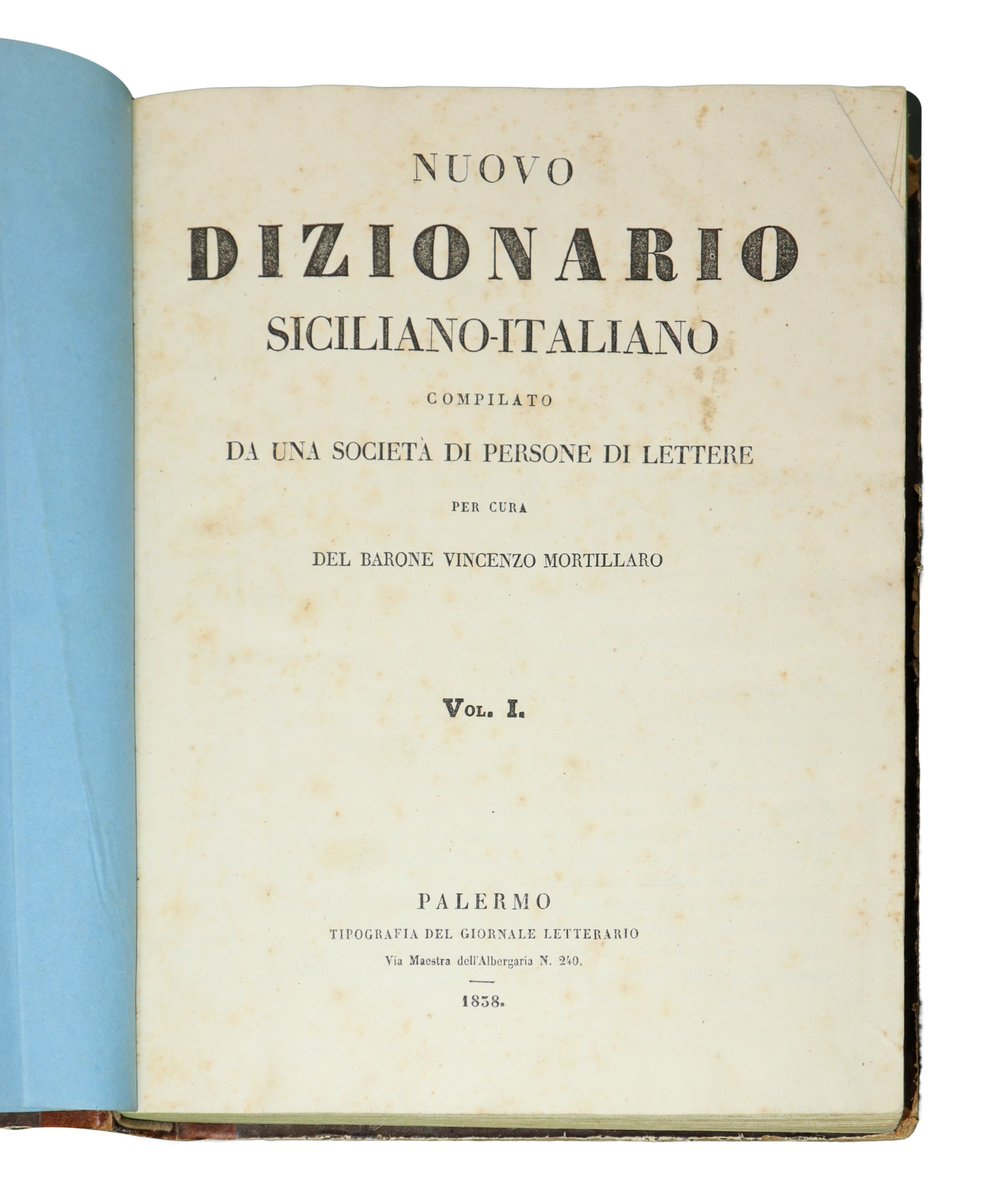 Nuovo dizionario italiano-siciliano