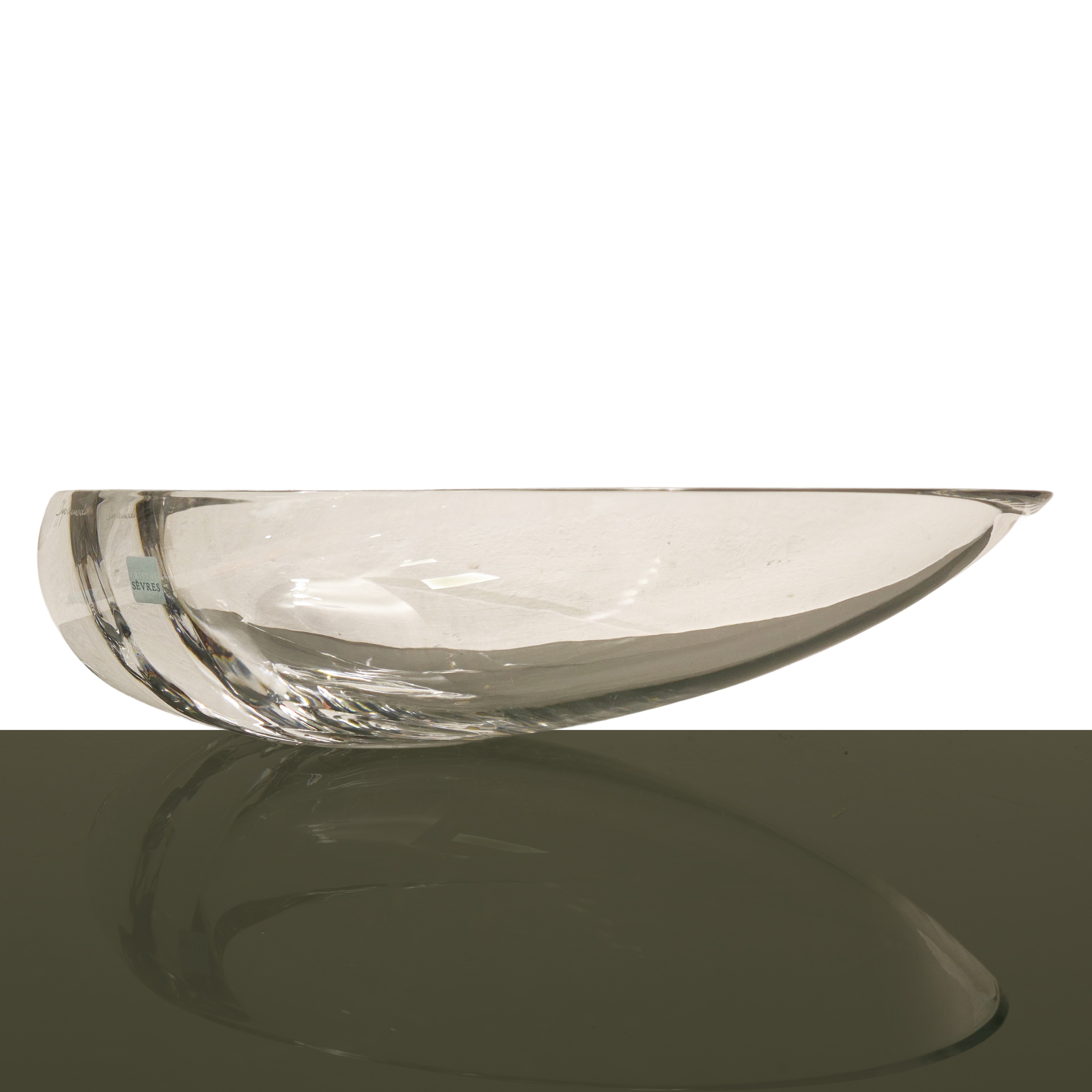 Crystal Sevrès - Svuotatasche Ovale in Cristallo di Sevres