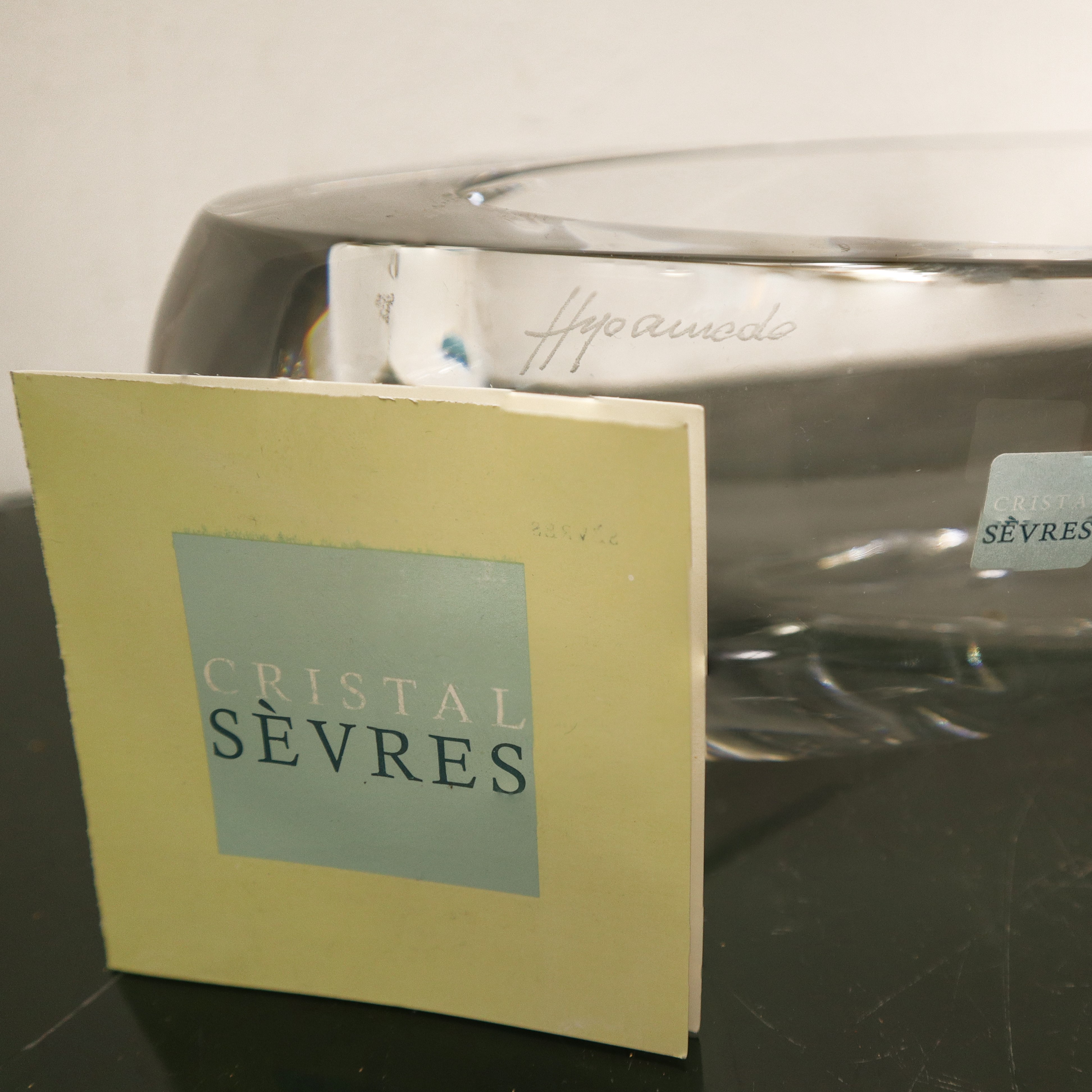 Crystal Sevrès - Svuotatasche Ovale in Cristallo di Sevres
