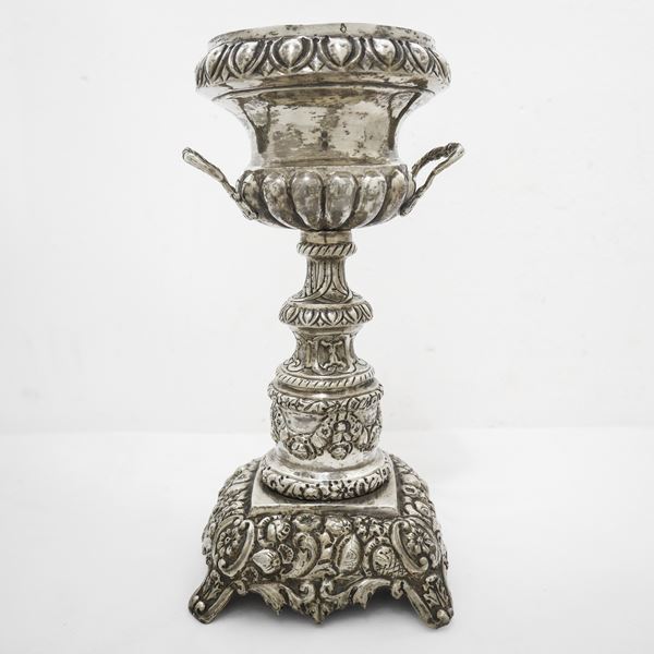Silver chalice