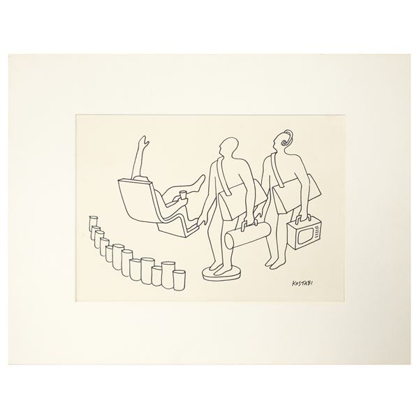 Mark Kostabi - Personages