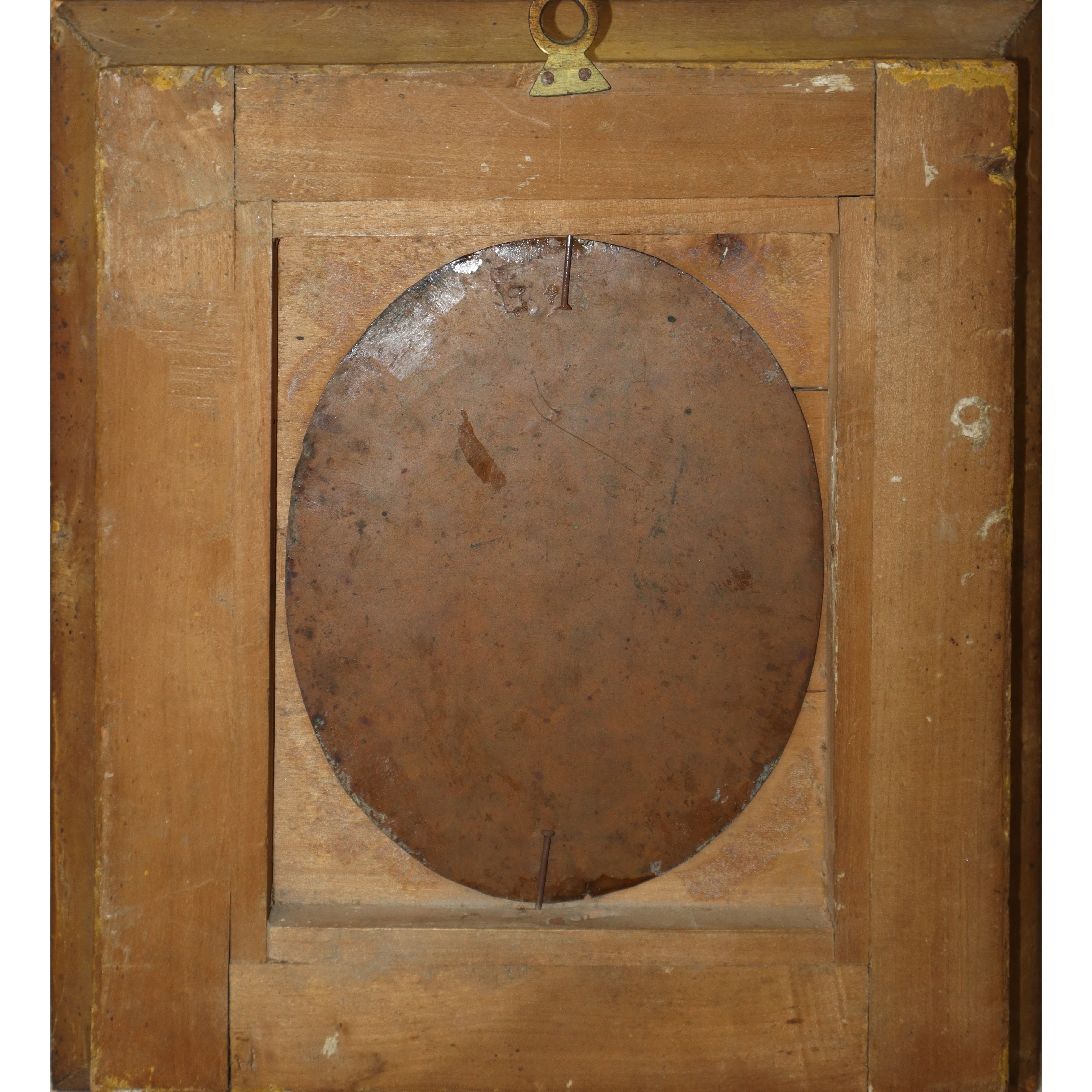 Maddalena, ovale su rame