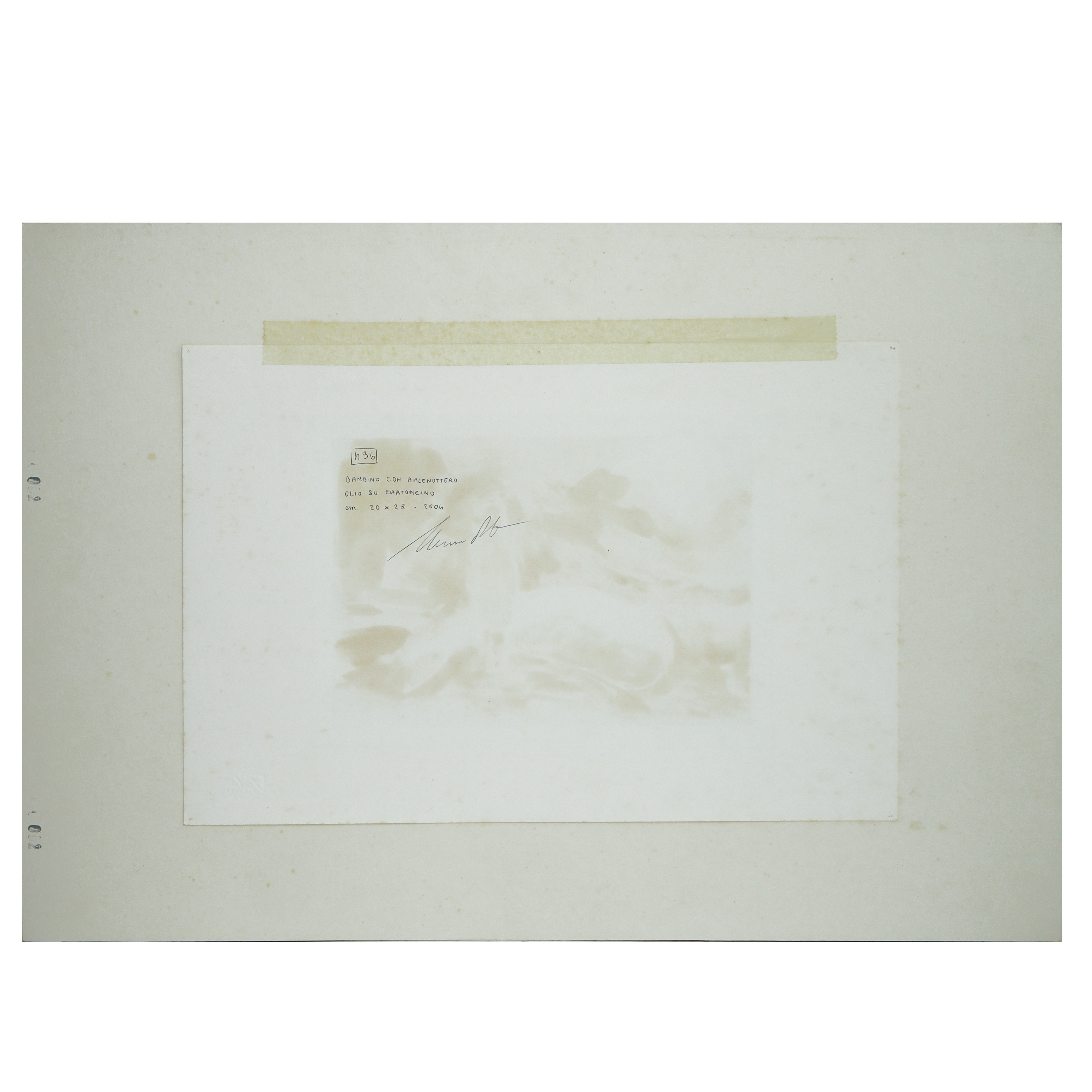 Bambino con balenottero