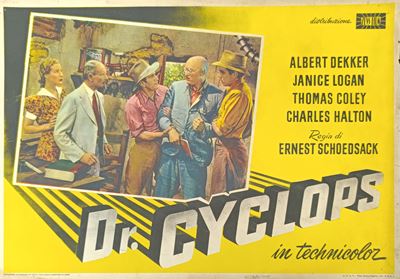 Dr. Cyclops Fotobusta
