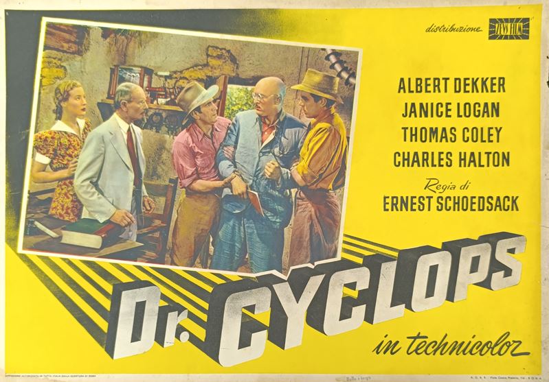 Dr. Cyclops Fotobusta