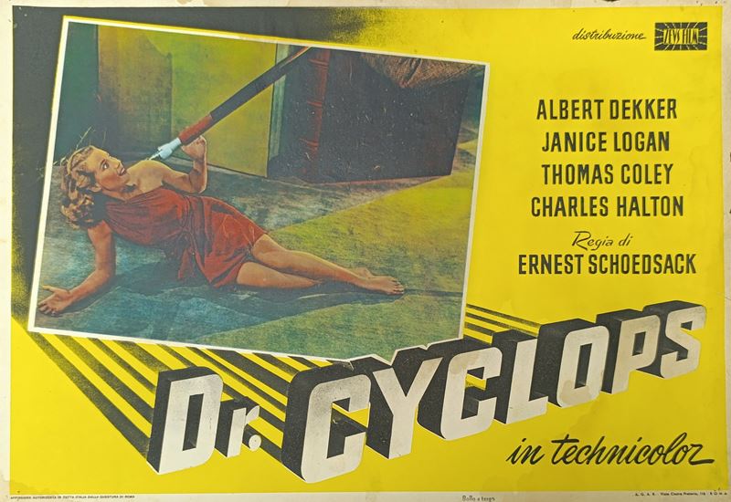 Dr. Cyclops Fotobusta